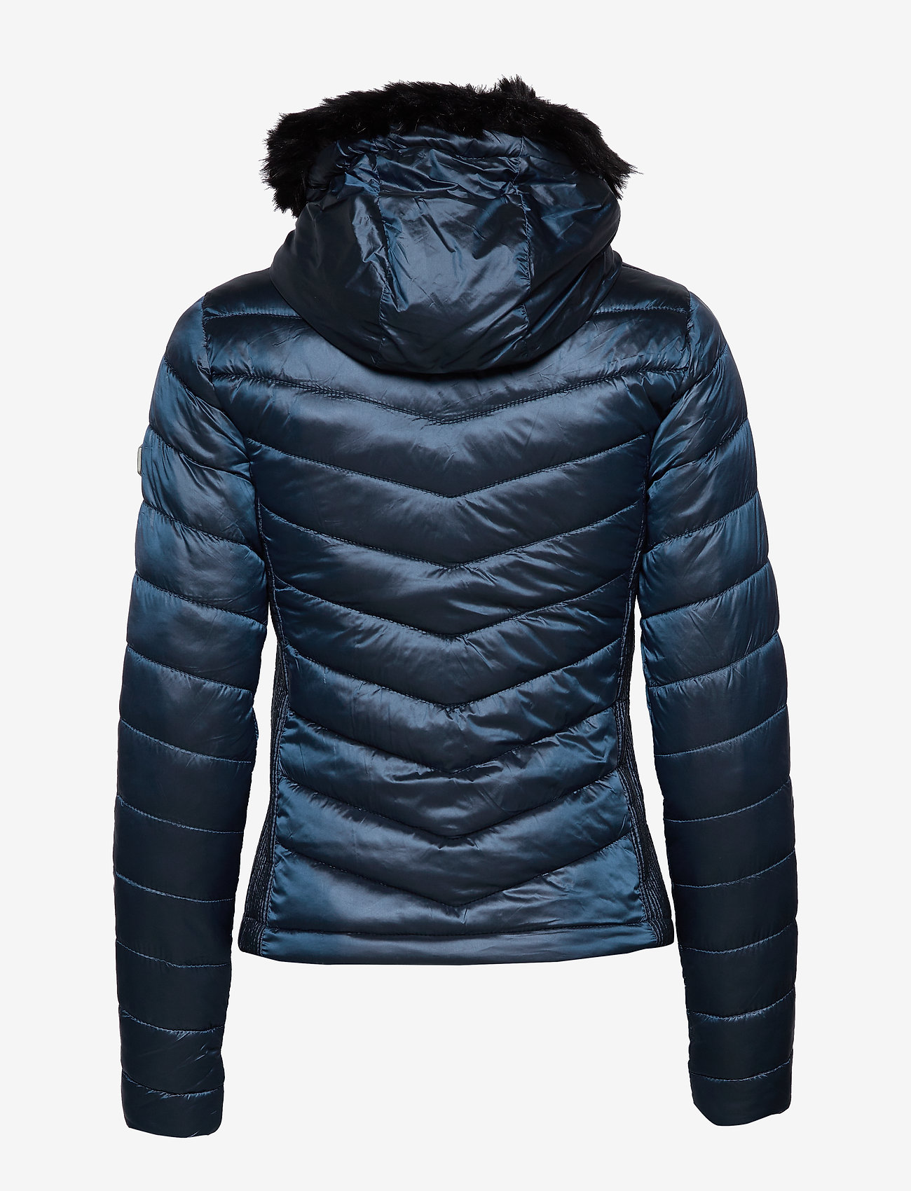 Superdry - HOODED LUXE CHEVRON FUJI - peacock - 2