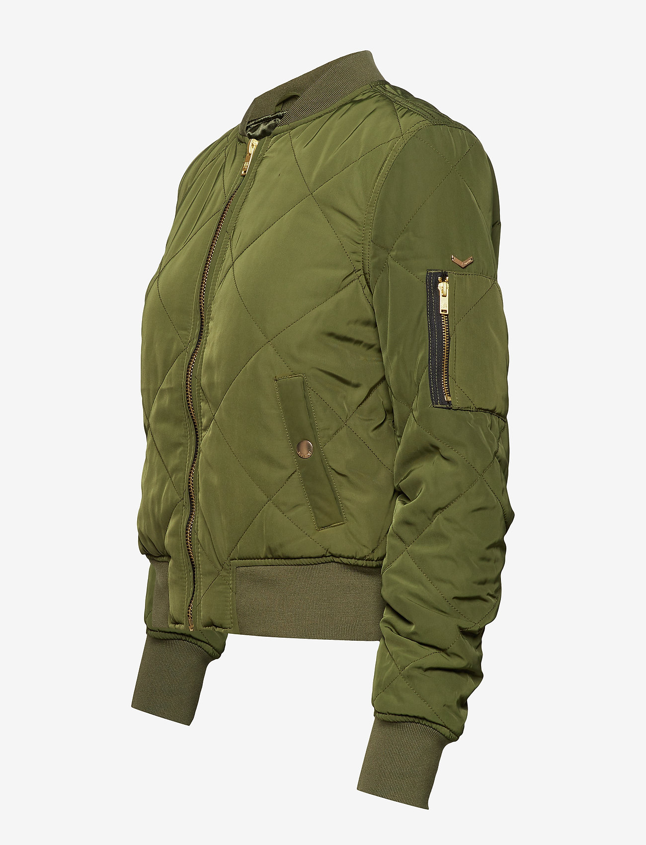 Superdry - QUILTED UTILITY BOMBER - khaki/black - 2