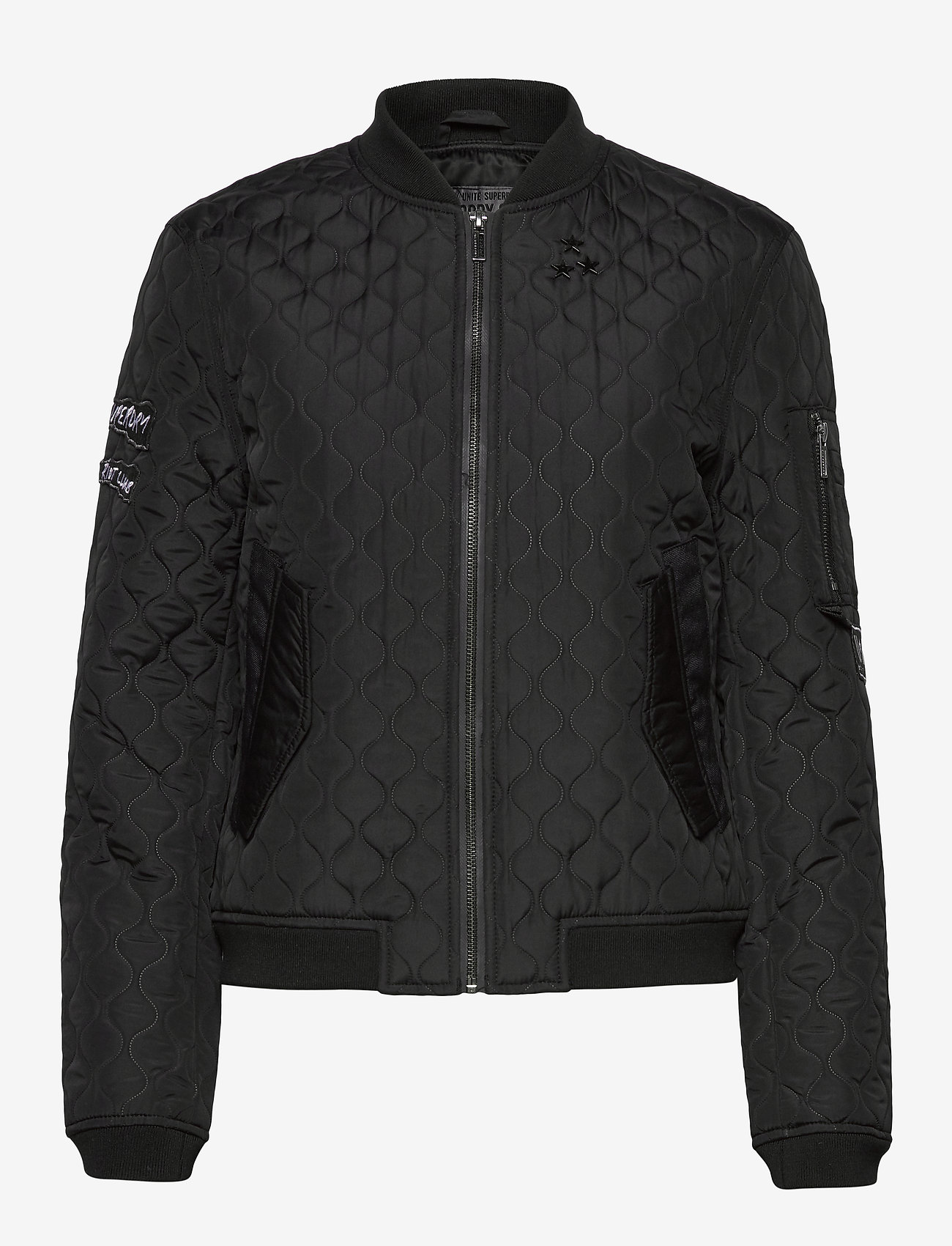 Superdry - EXENE QUILT BOMBER - black - 0