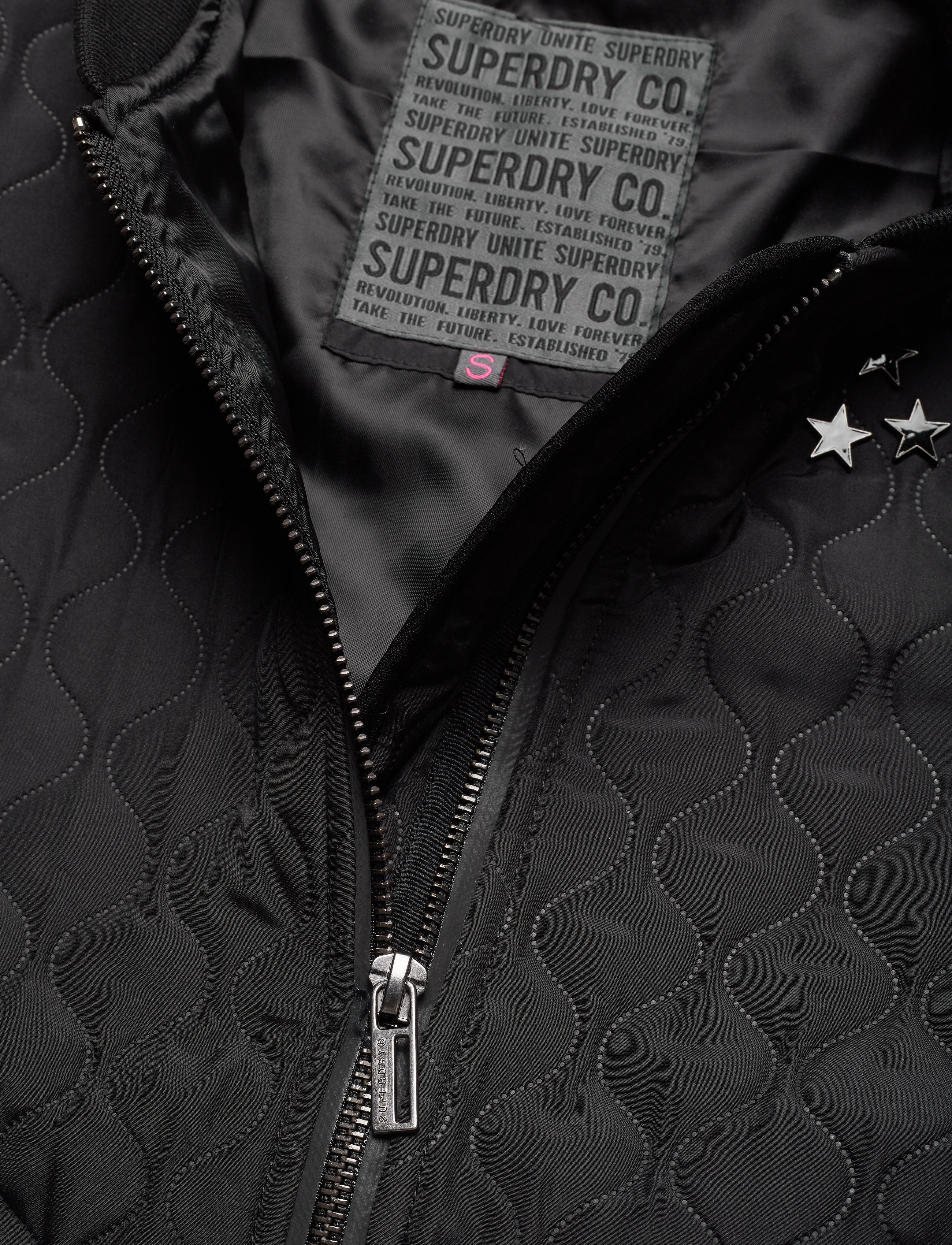 Superdry - EXENE QUILT BOMBER - black - 4