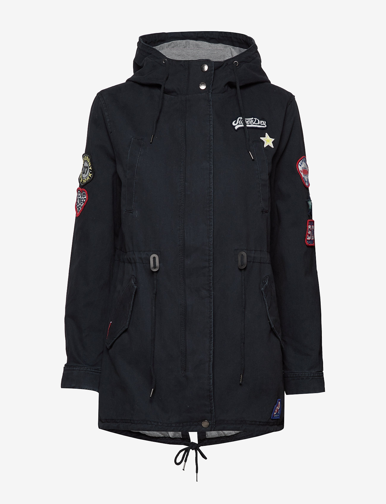 Superdry - PACIFIC PATCH PARKA - navy - 1