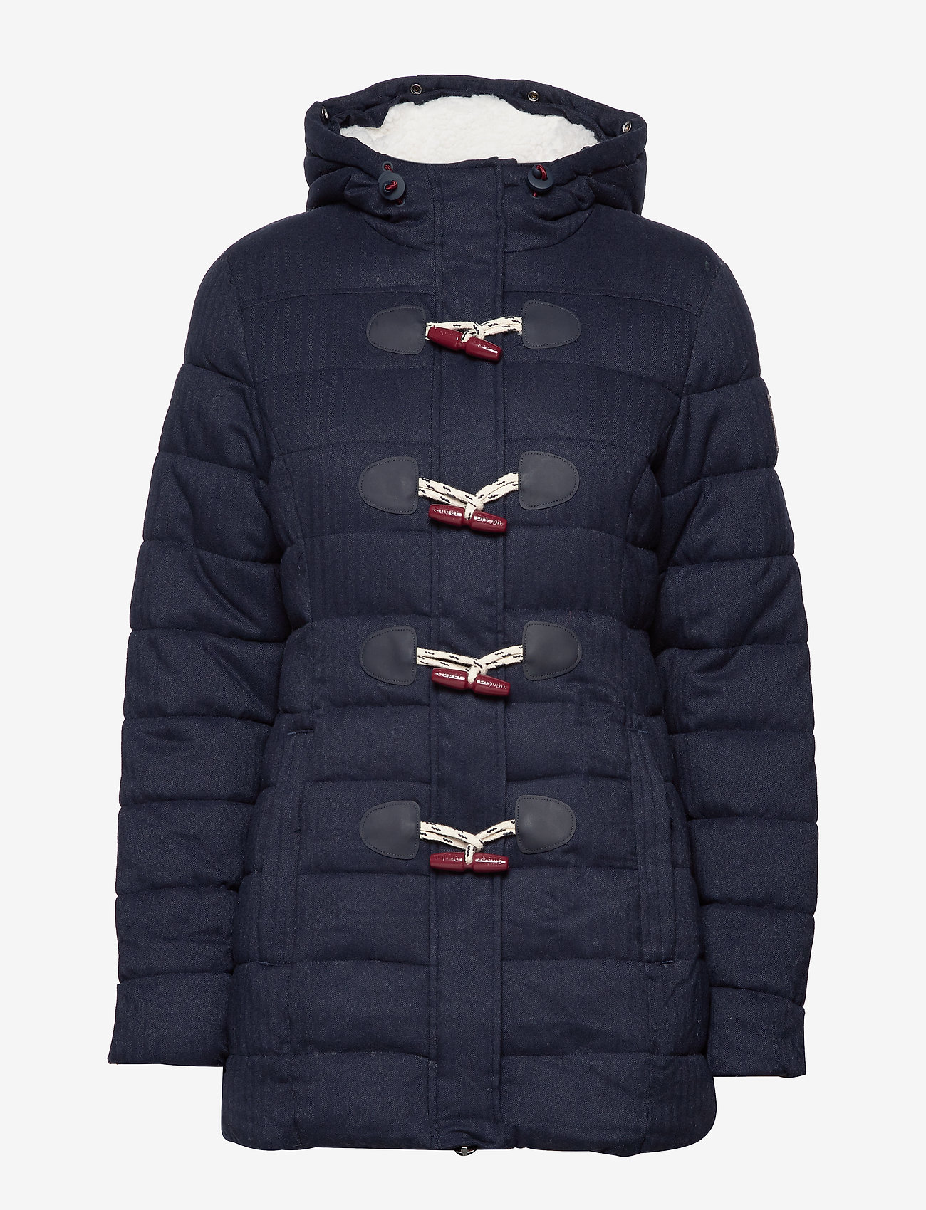 Superdry - TALL MARL TOGGLE PUFFLE JACKET - eclipse navy - 5