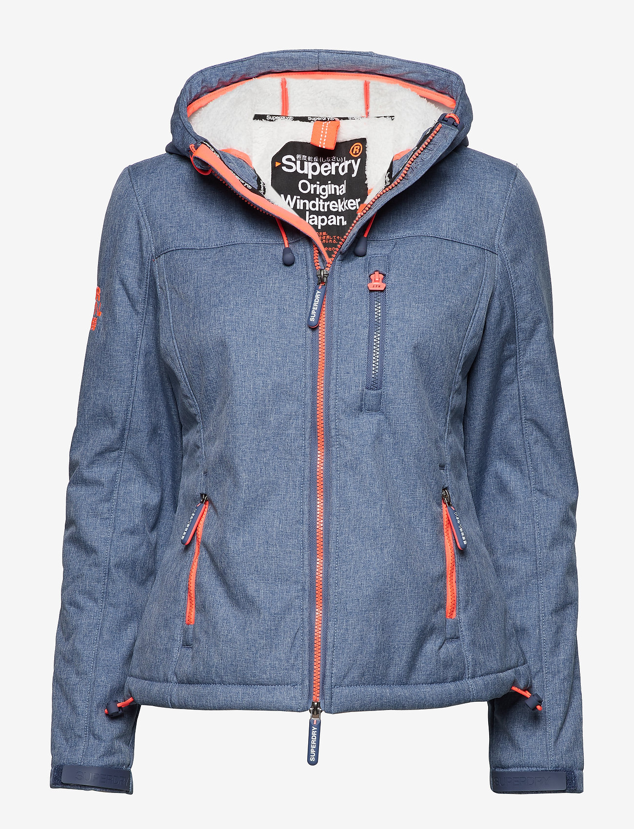 NAVY MARL/ECRU