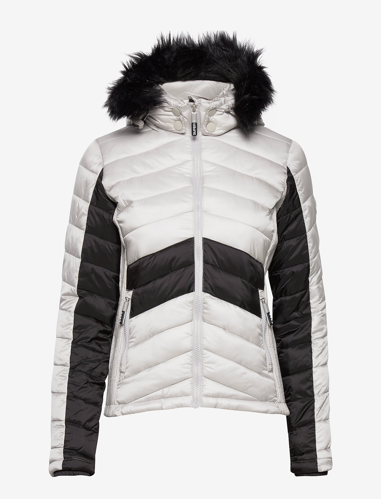 Superdry - OFFSHORE LUXE CHEVRON FUJI - smoky quartz/black - 1