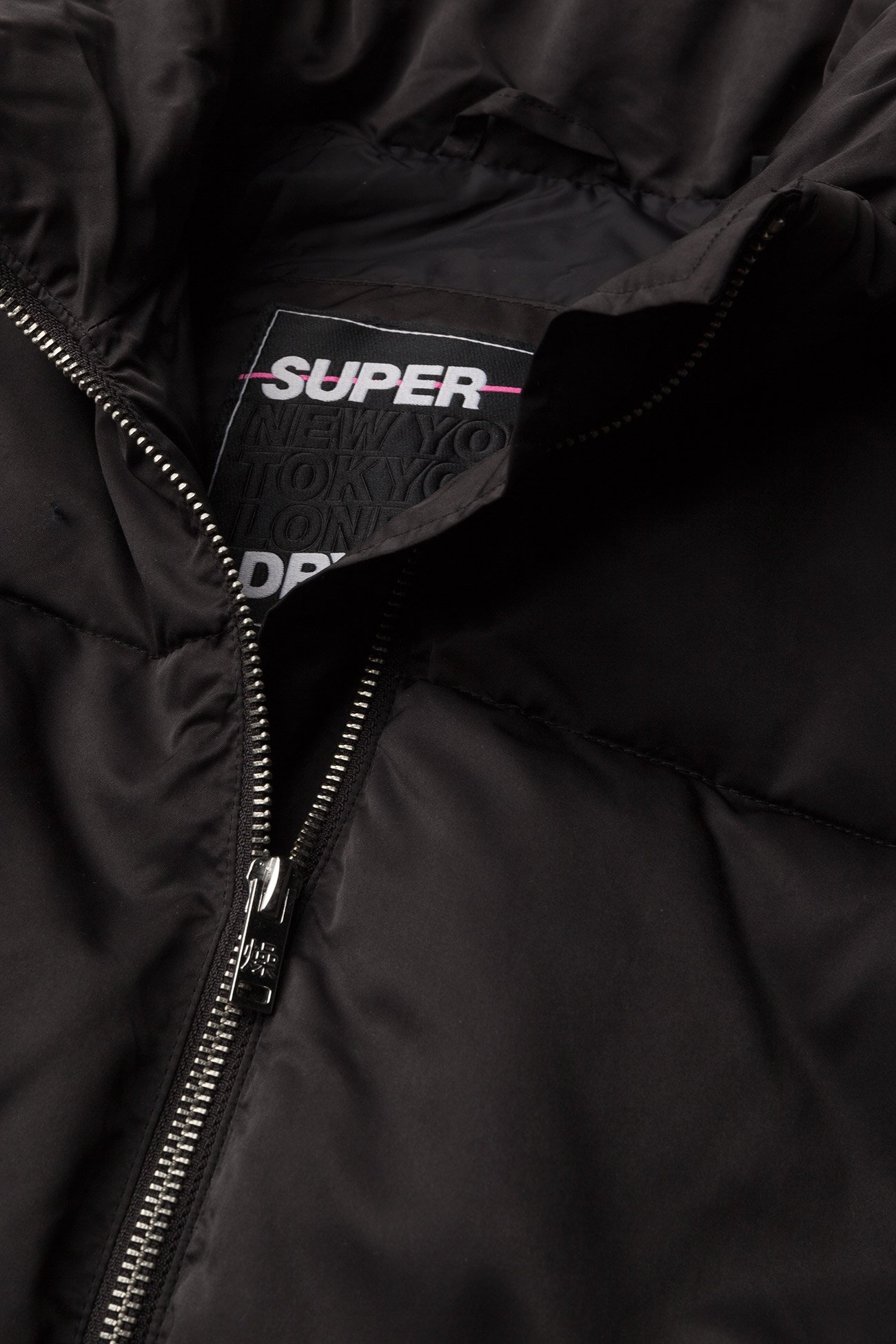 Superdry - LUXE SPORTS BOMBER - black - 4