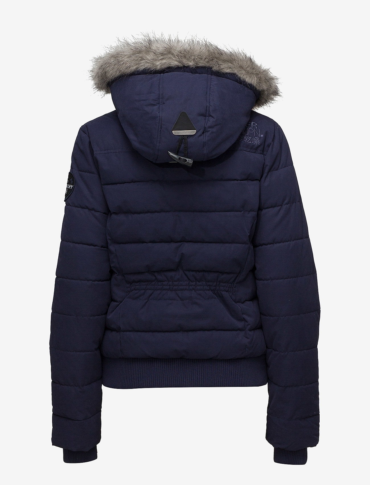 Superdry - MICROFBRE TOGGLE PUFFLE JACKET - navy - 2
