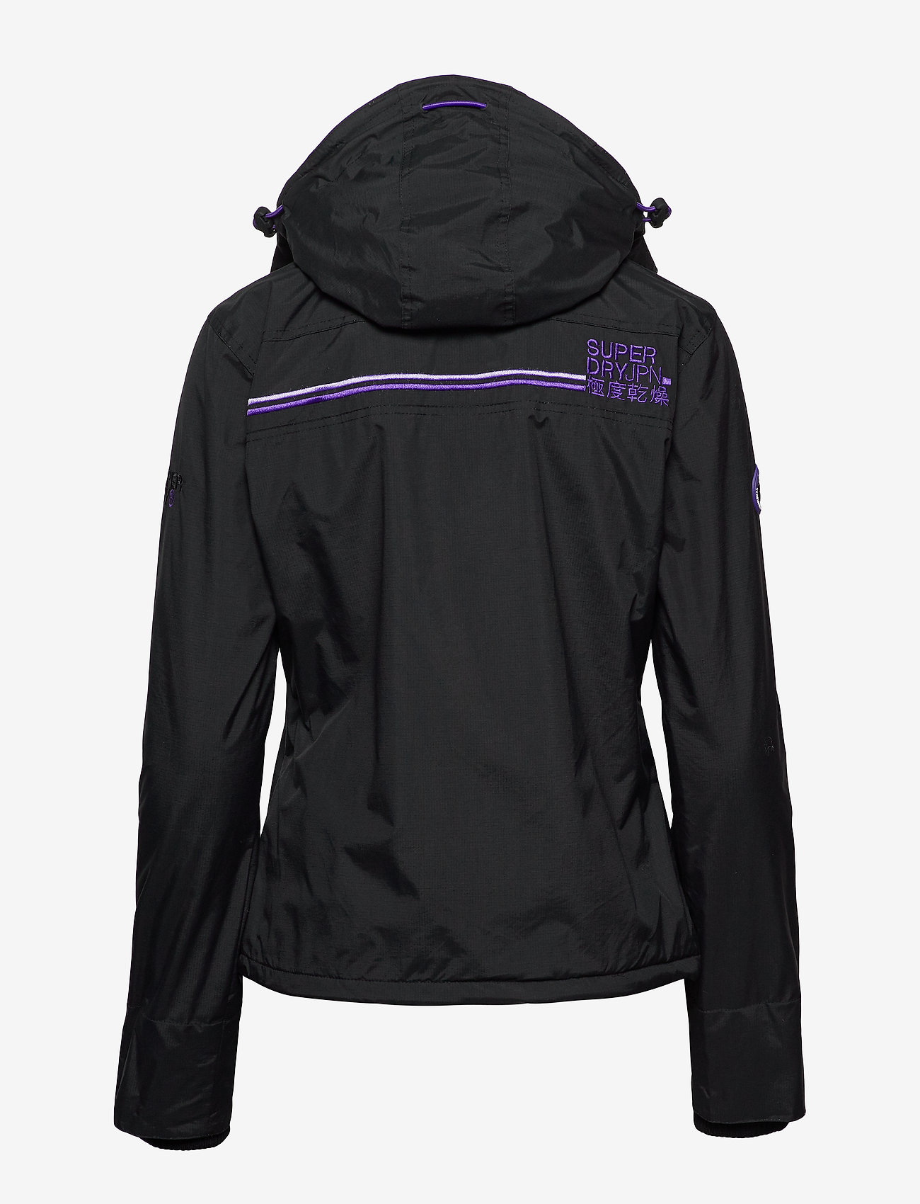 Superdry - POP ZIP HOOD ARCTIC WNDCTR NB - black/violet - 4
