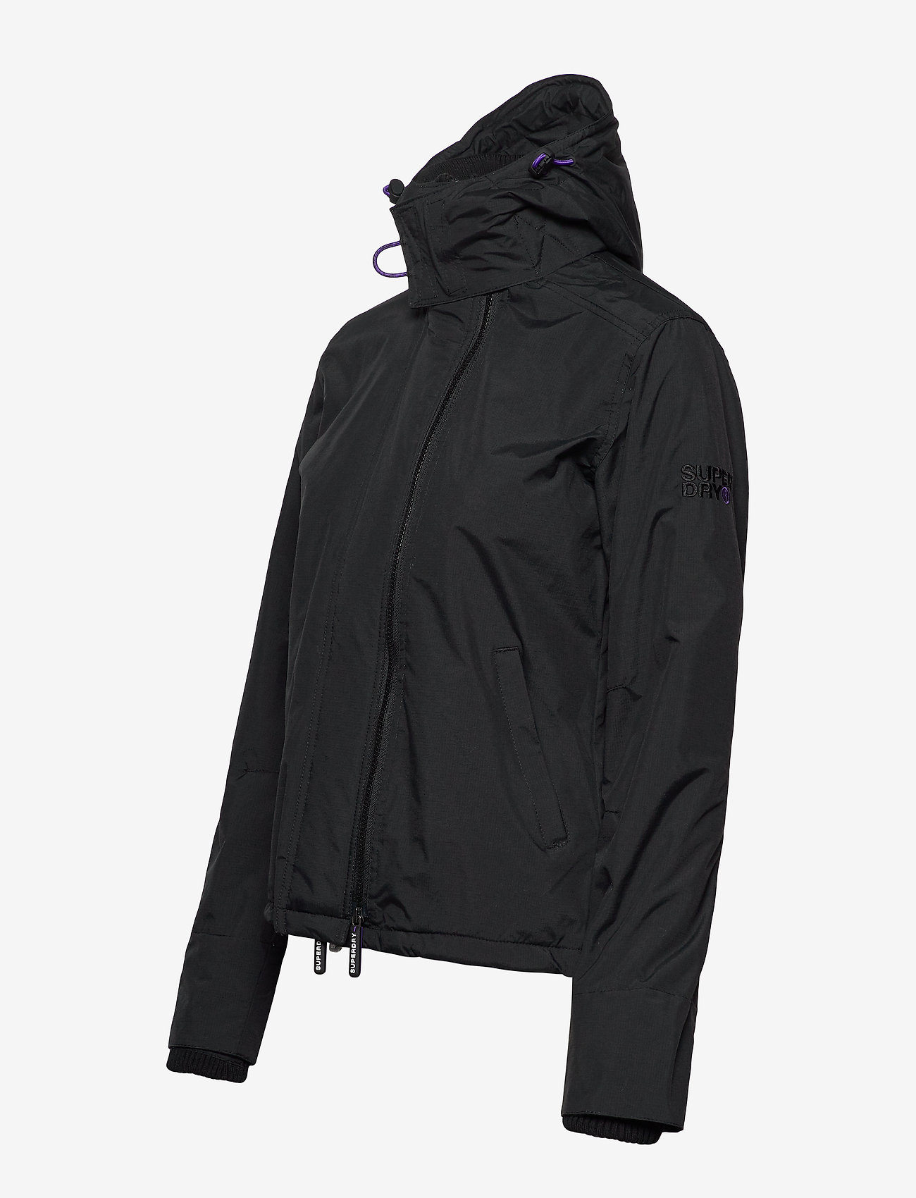 Superdry - POP ZIP HOOD ARCTIC WNDCTR NB - black/violet - 5