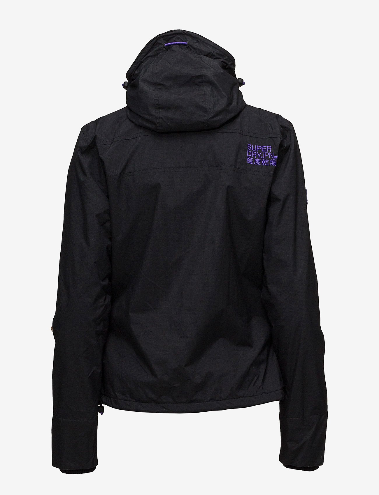 Superdry - POP ZIP HOOD ARCTIC WNDCHEATER - black/violet - 2