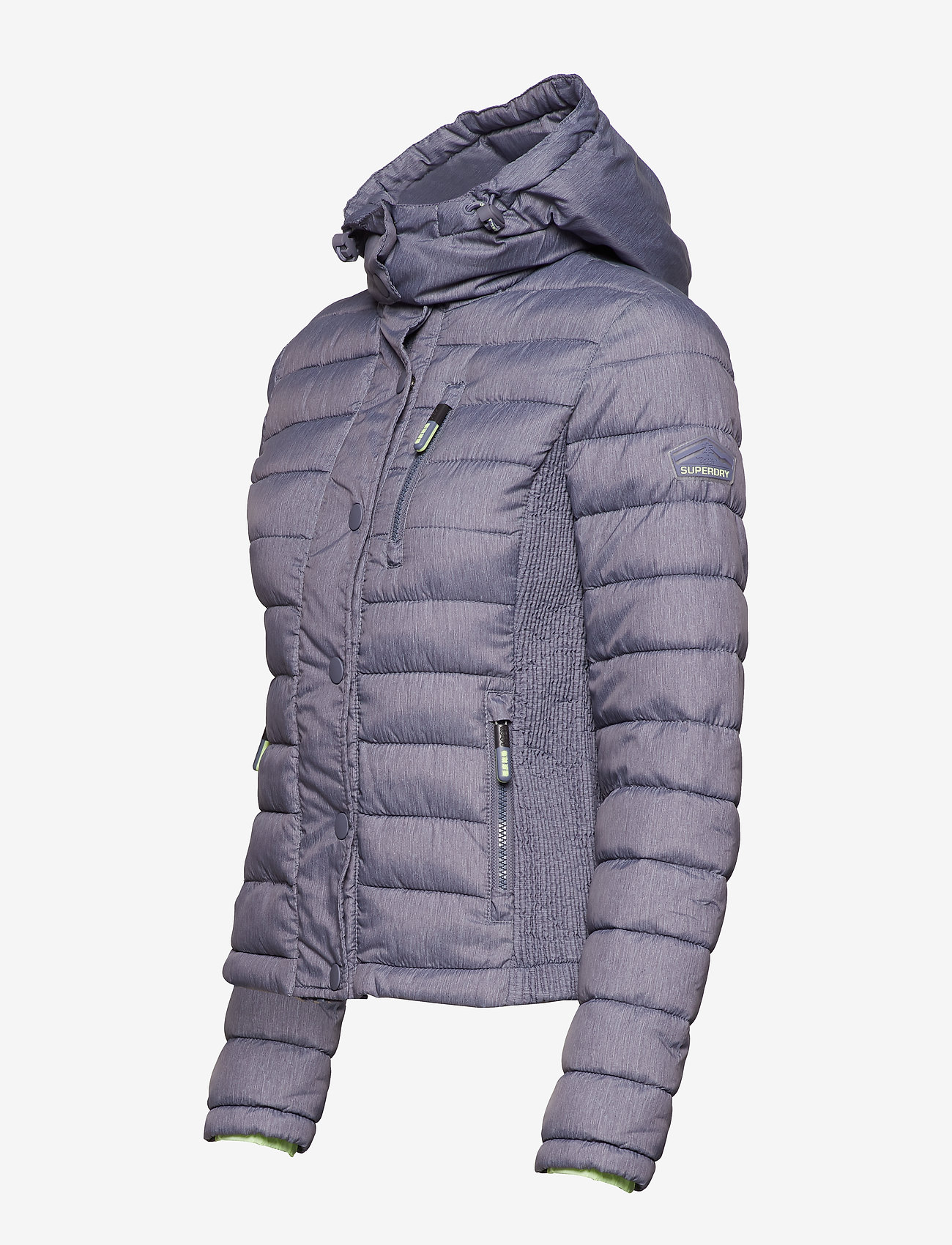 Superdry - FUJI SLIM DOUBLE ZIP HOOD - denim marl - 3