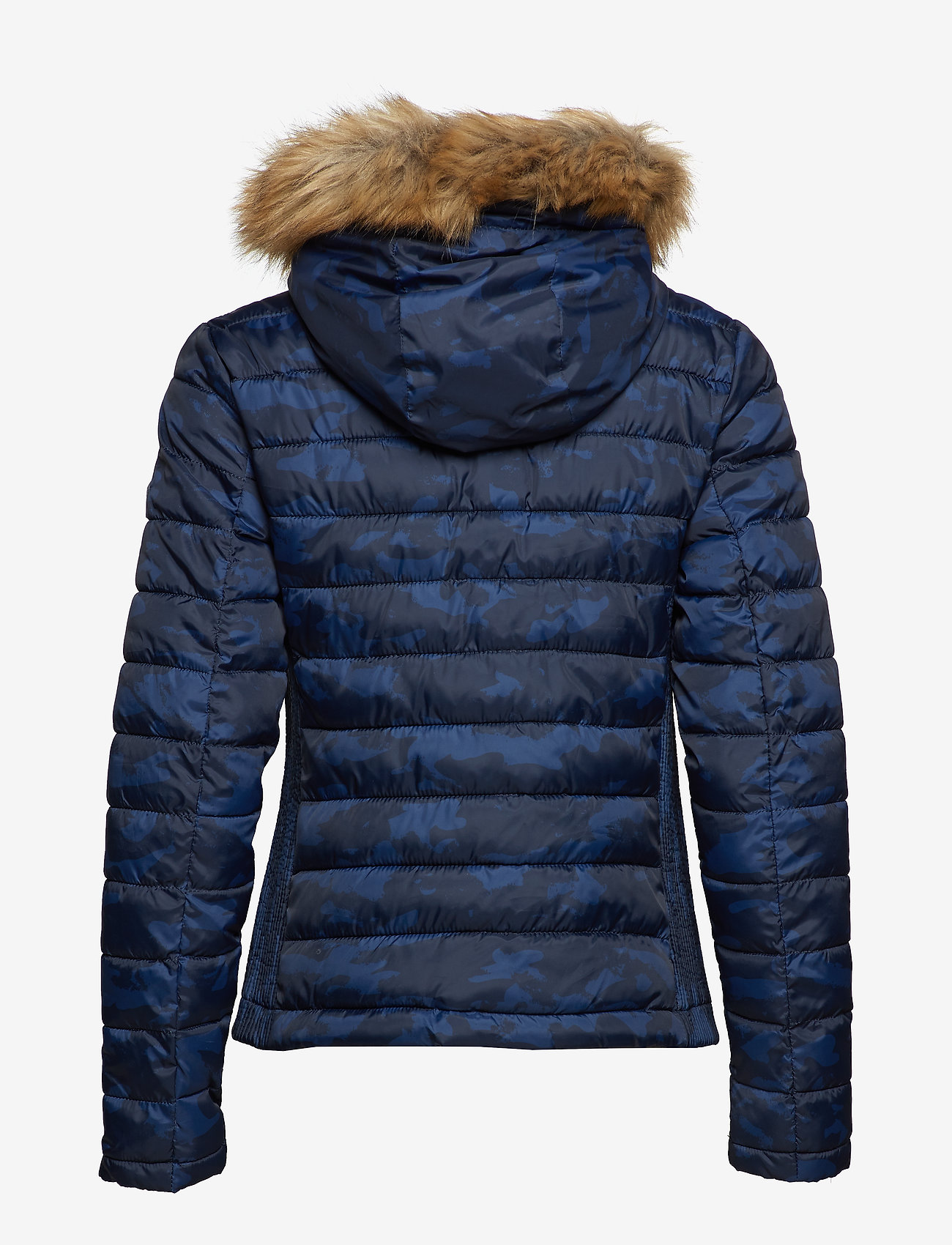 Superdry - FUJI SLIM DOUBLE ZIP HOOD - blue camo - 4