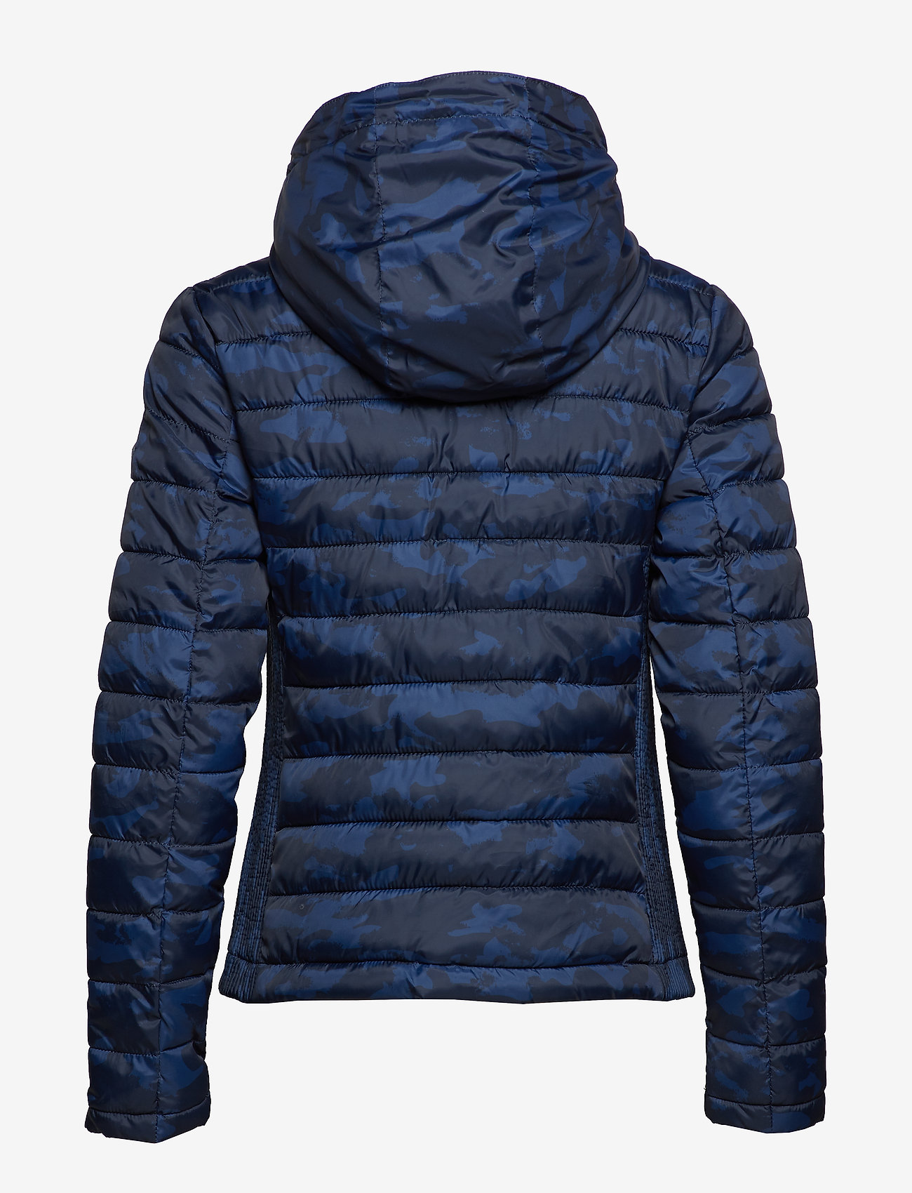 Superdry - FUJI SLIM DOUBLE ZIP HOOD - blue camo - 5
