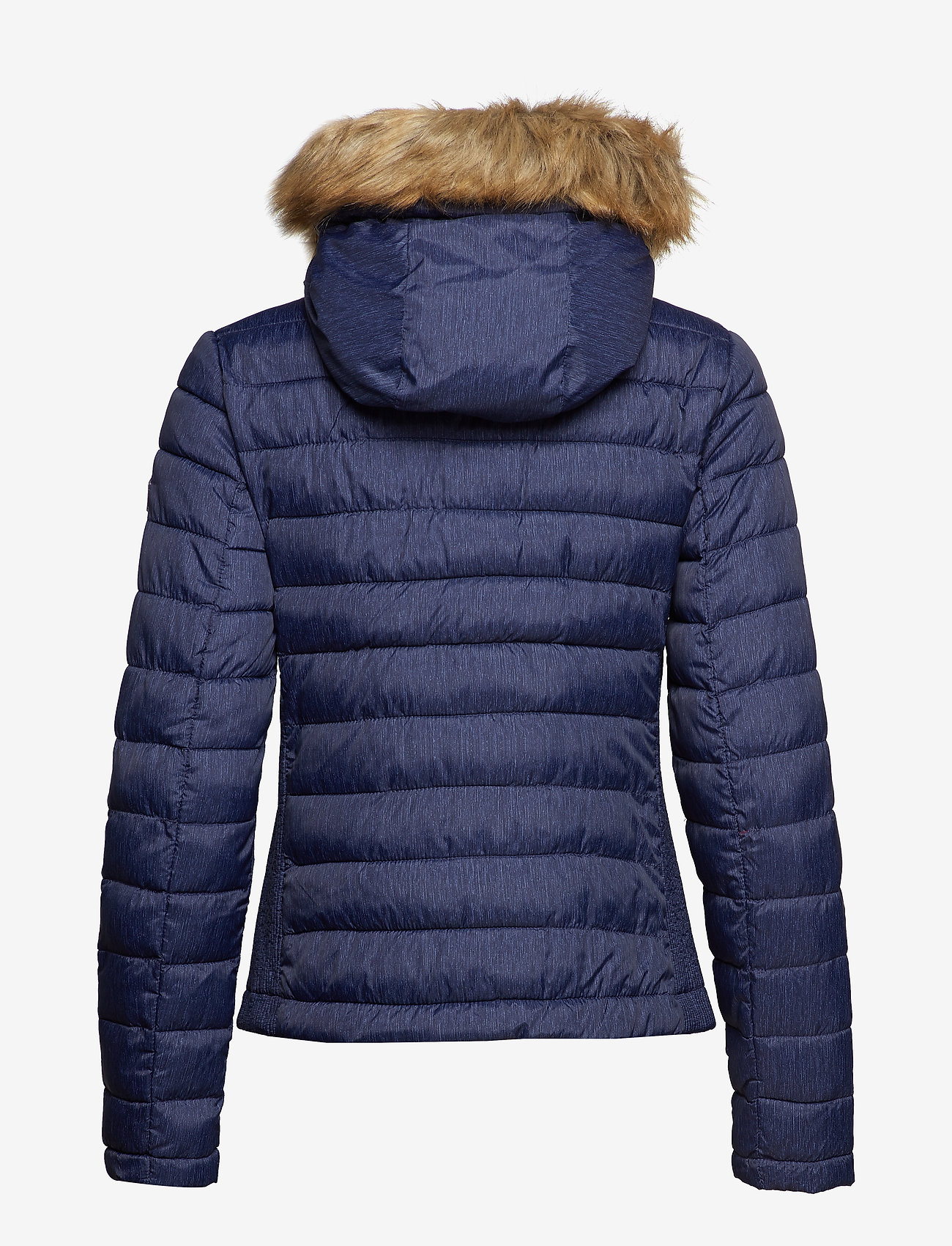 Superdry - FUJI SLIM DOUBLE ZIP HOOD - ink marl - 3