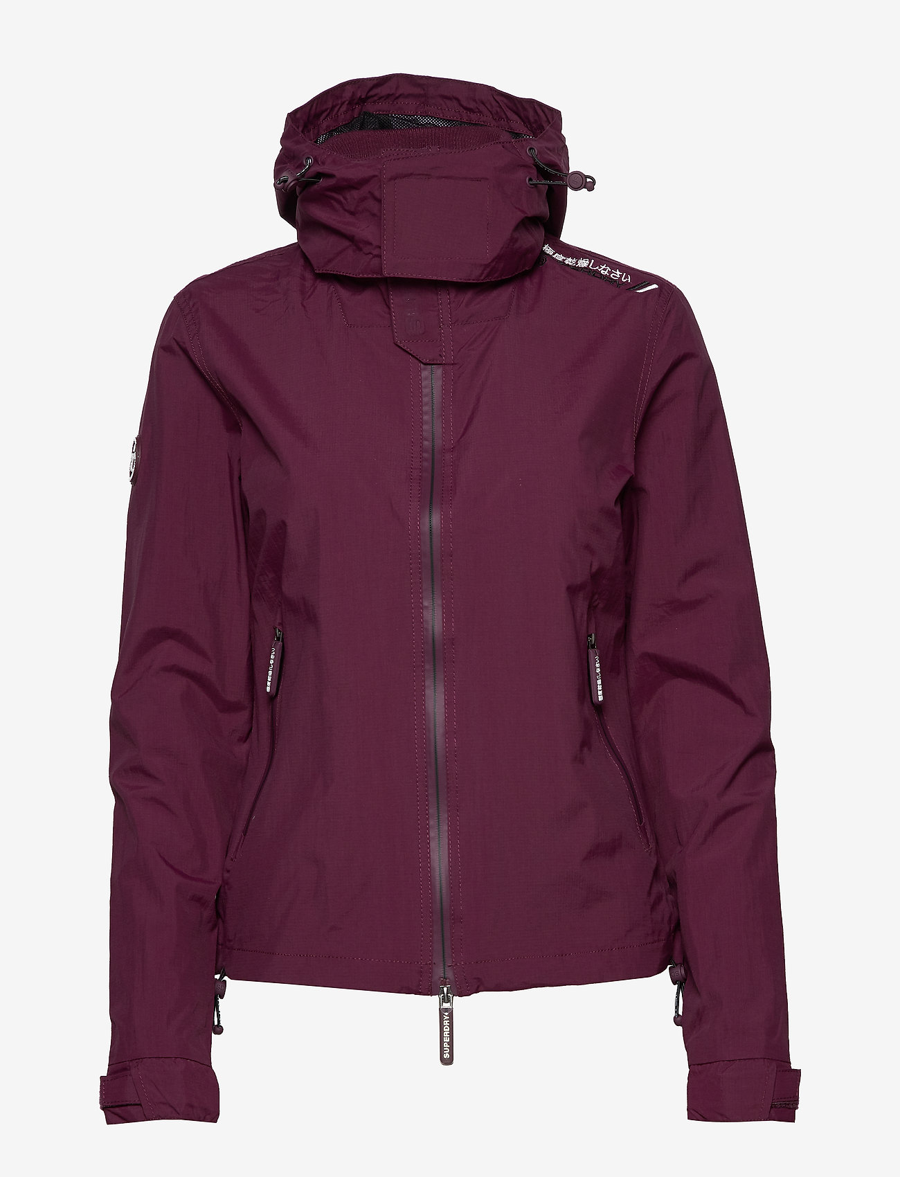 Superdry - HOODED CLIFF HIKER - burgundy/black - 1