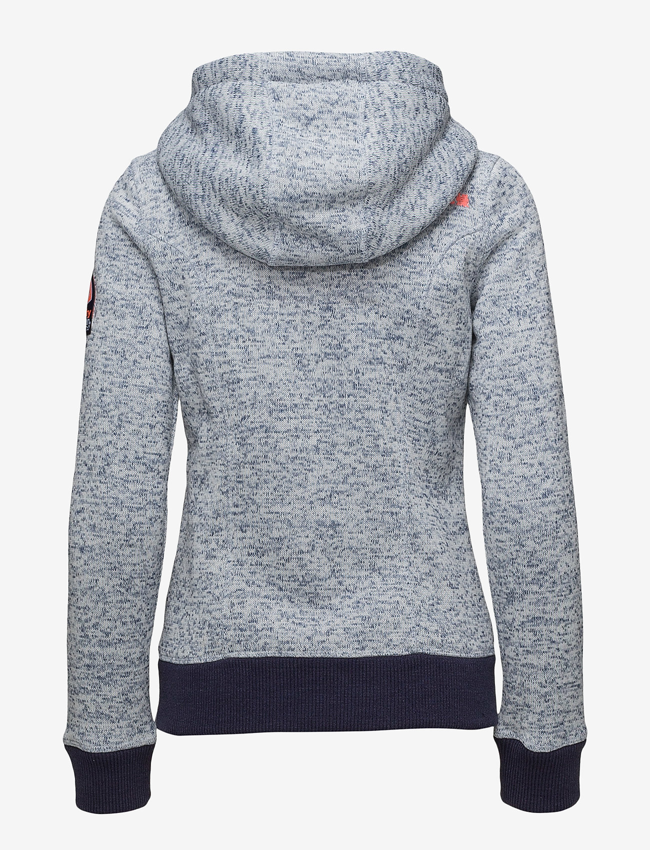 Superdry - SUPERDRY STORM ZIPHOOD - penn marl blue - 3