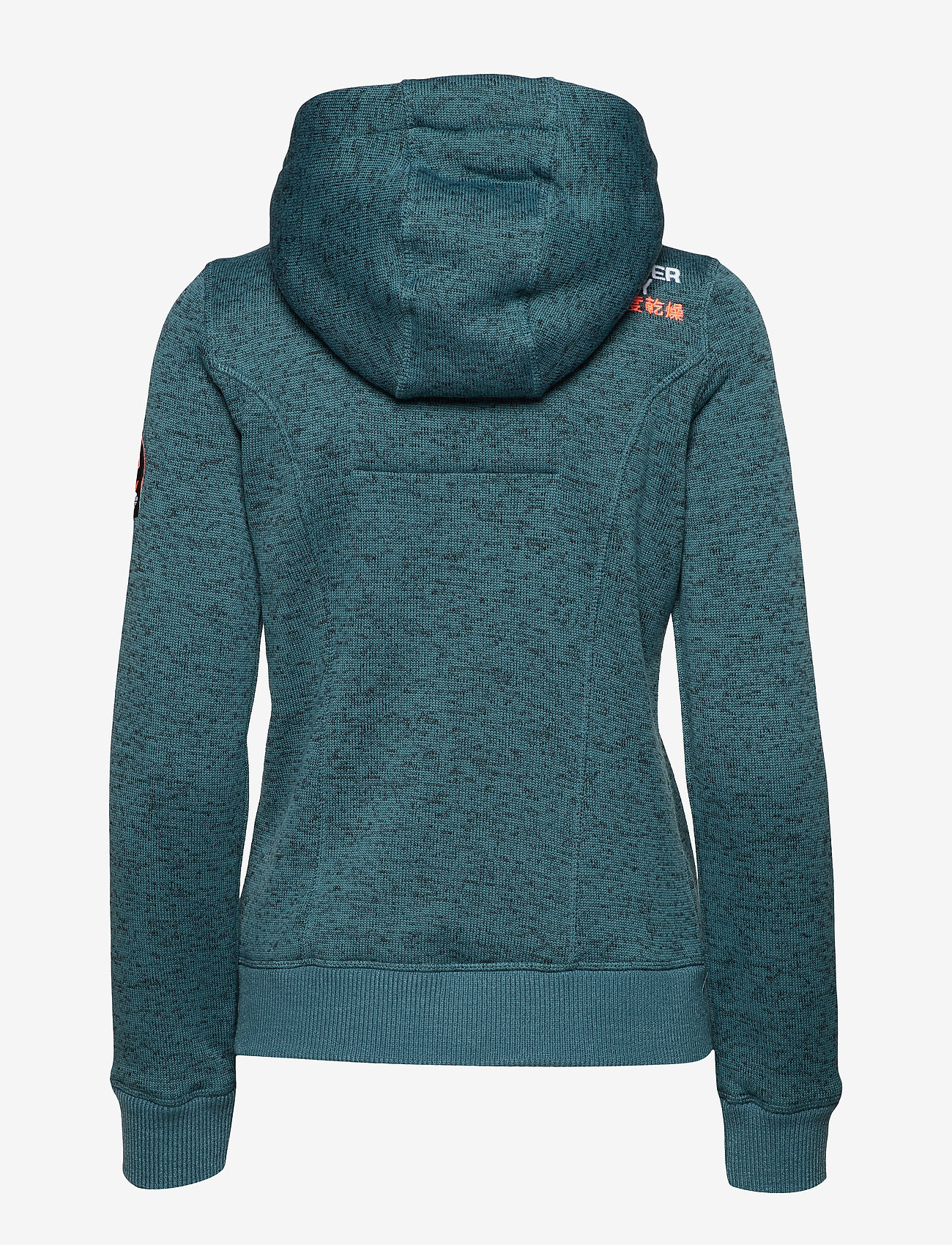 Superdry - SUPERDRY STORM ZIPHOOD - relay teal marl - 1