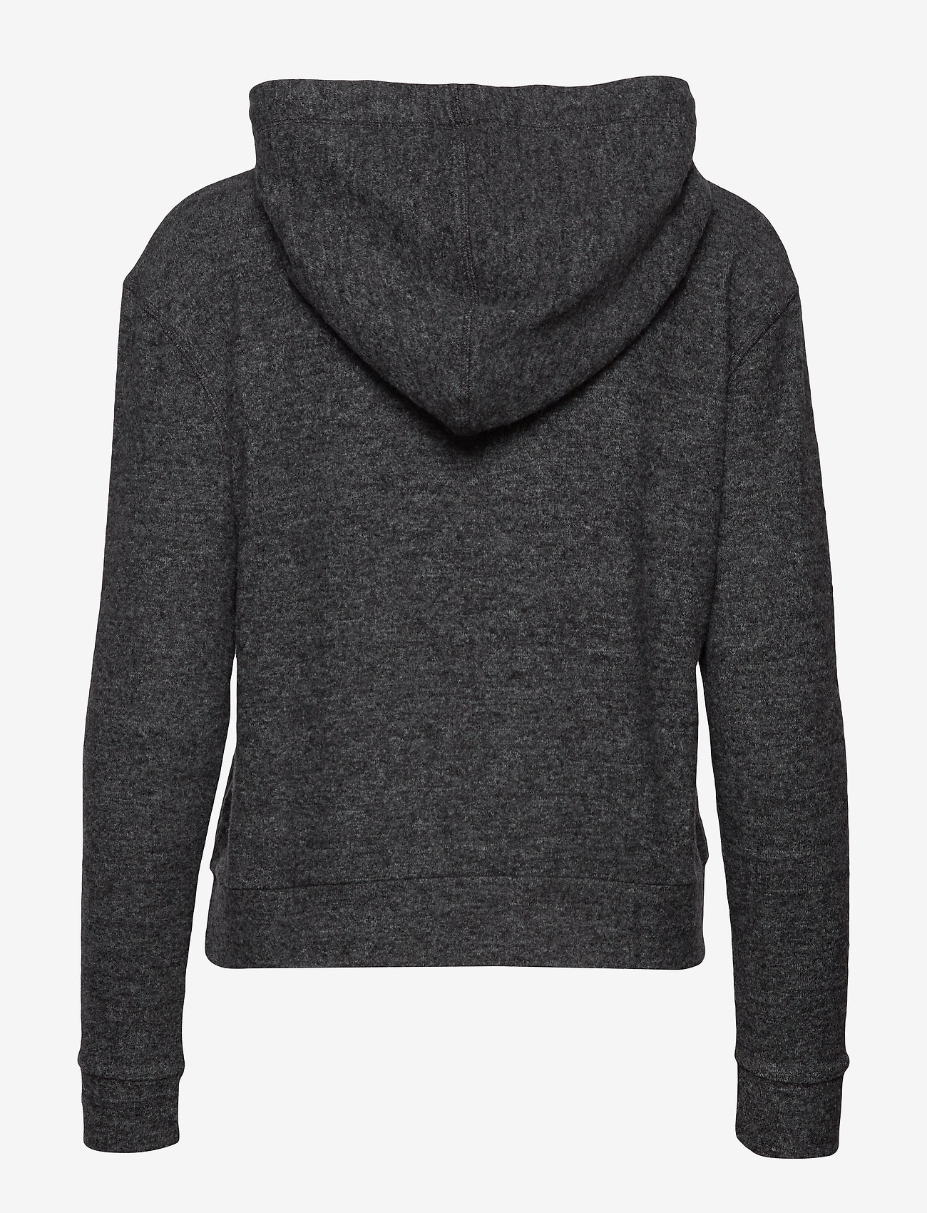 Superdry - ENFORD HOOD TOP - deep charcoal marl - 1