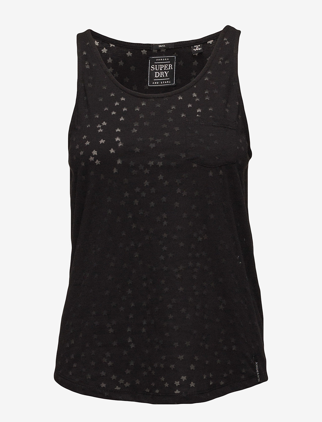 Superdry - ESSENTIAL POCKET TANK - black - 0