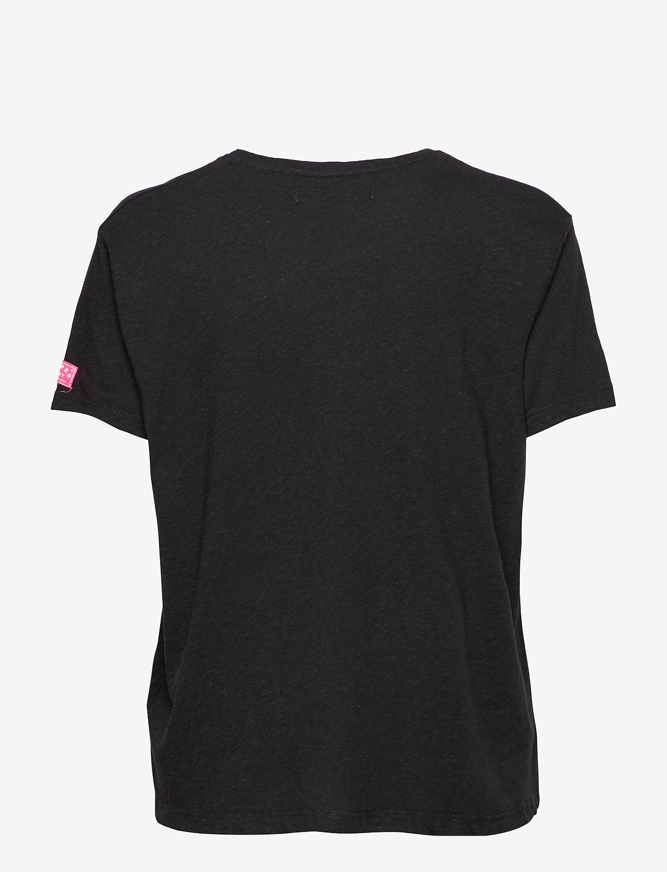 Superdry - KNOT BURNOUT TEE - black - 1