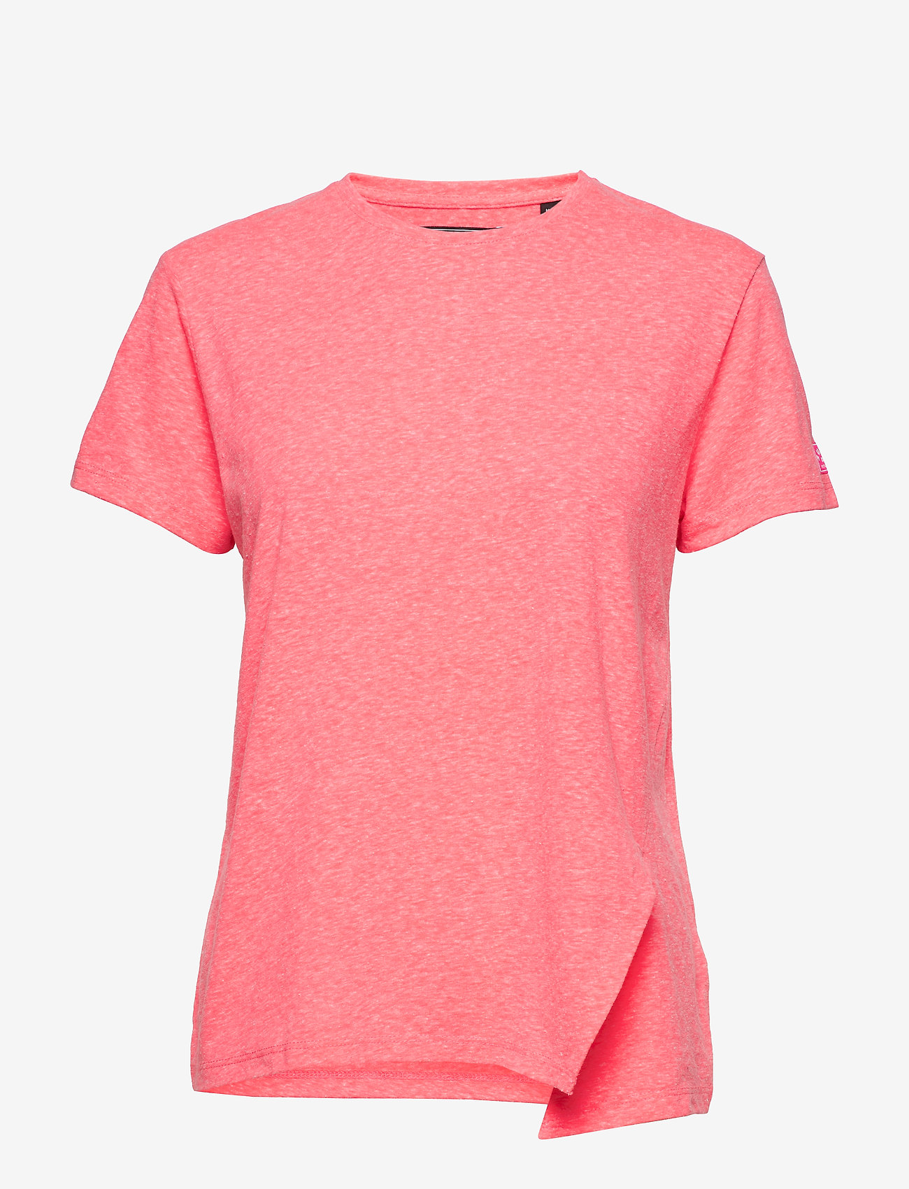 Superdry - KNOT BURNOUT TEE - fluro pink - 0