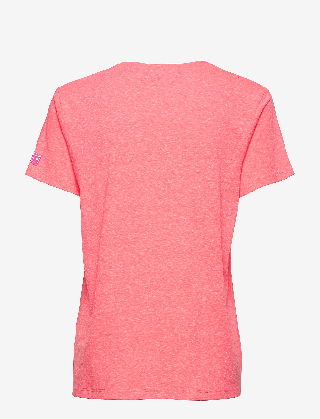 Superdry - KNOT BURNOUT TEE - fluro pink - 1
