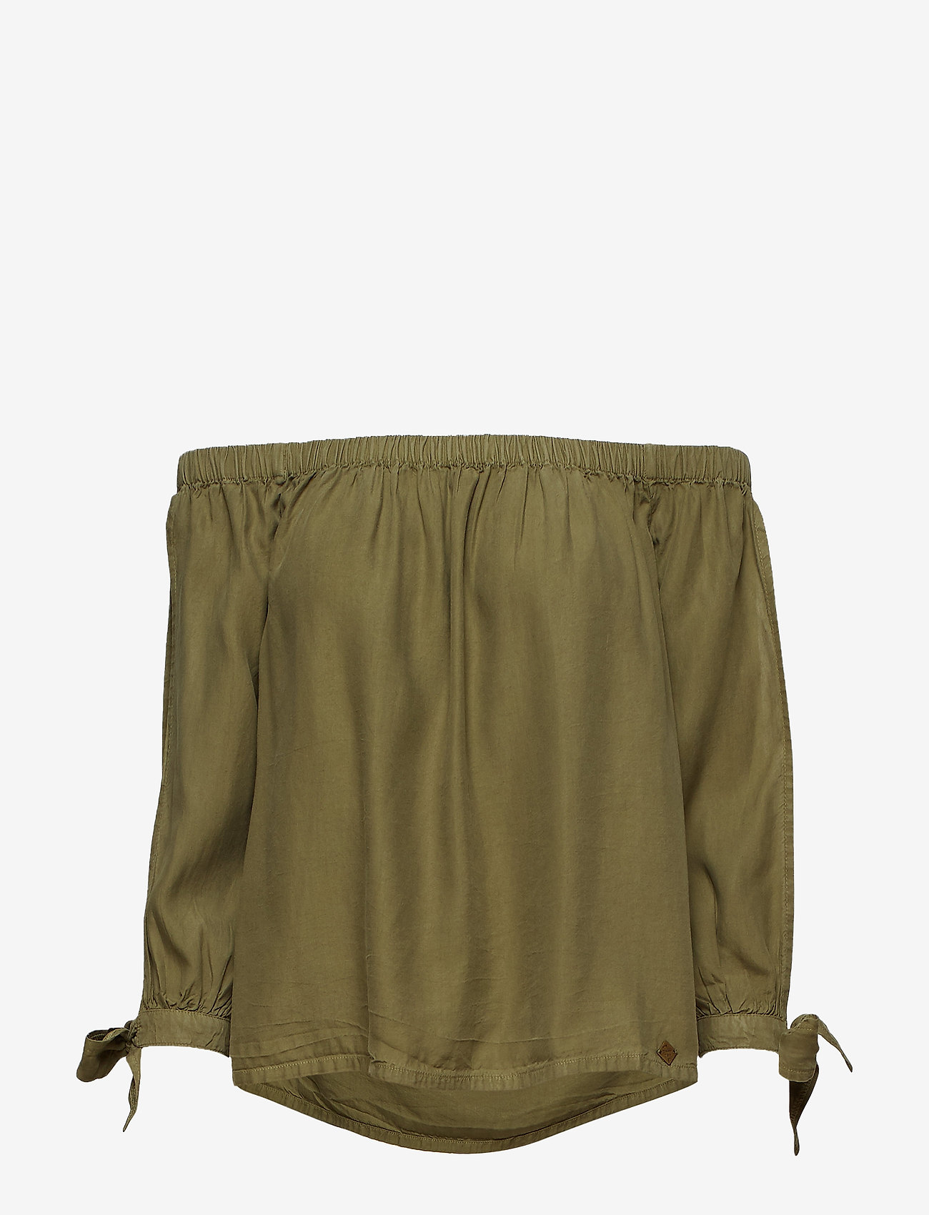 Superdry - HELENA TOP - langärmlige blusen - khaki - 0