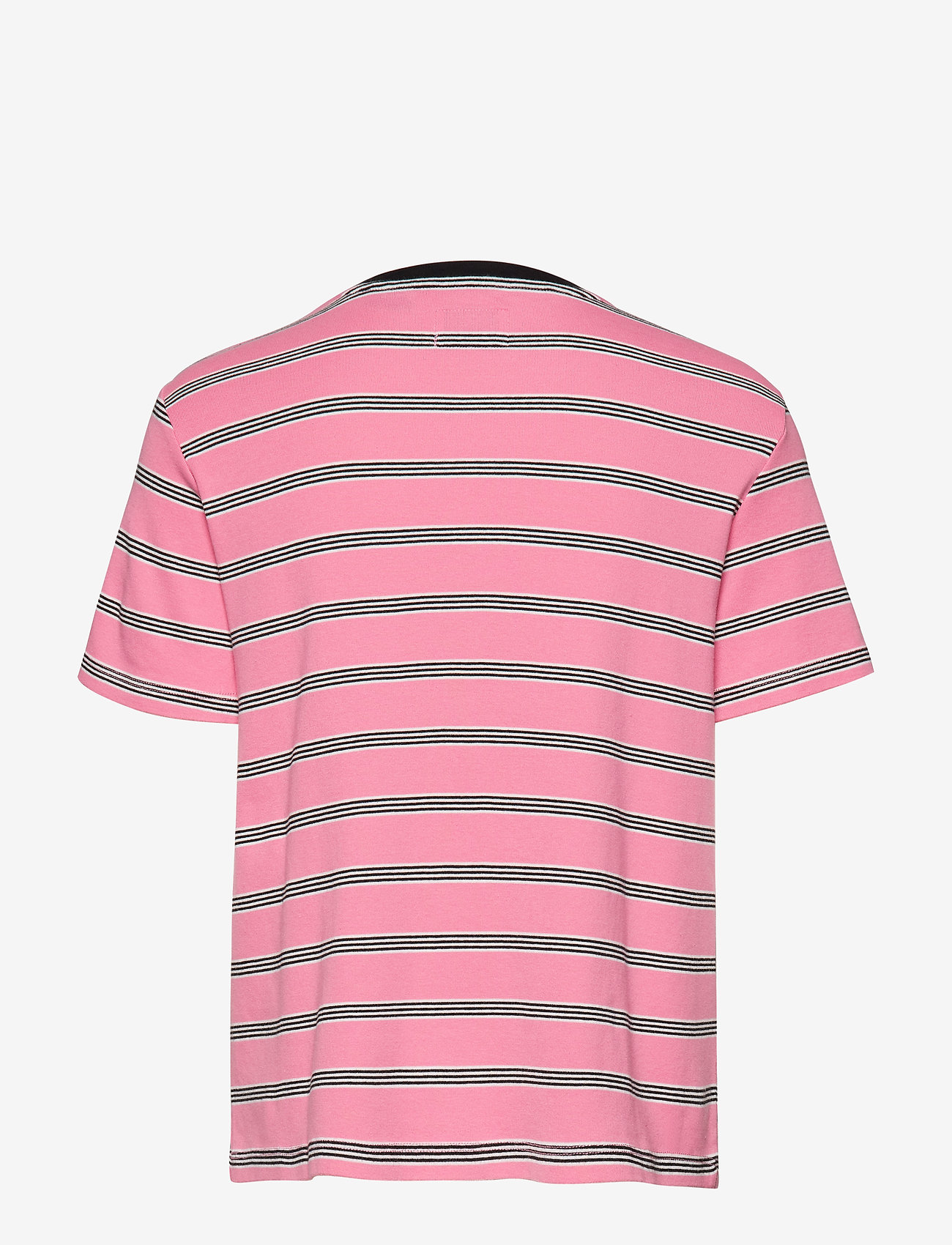 Superdry - RAE STRIPE TEE - millenial pink stripe - 1