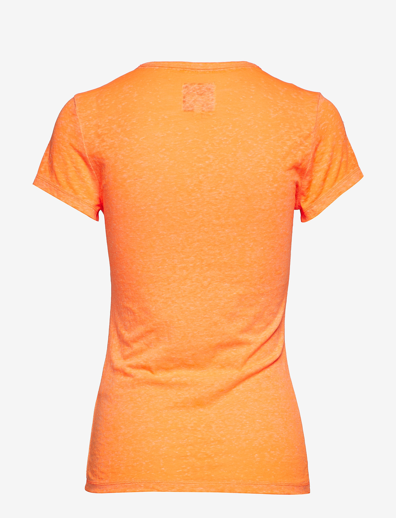 Superdry - ORANGE LABEL BURNOUT TEE - snowy fluro coral - 1