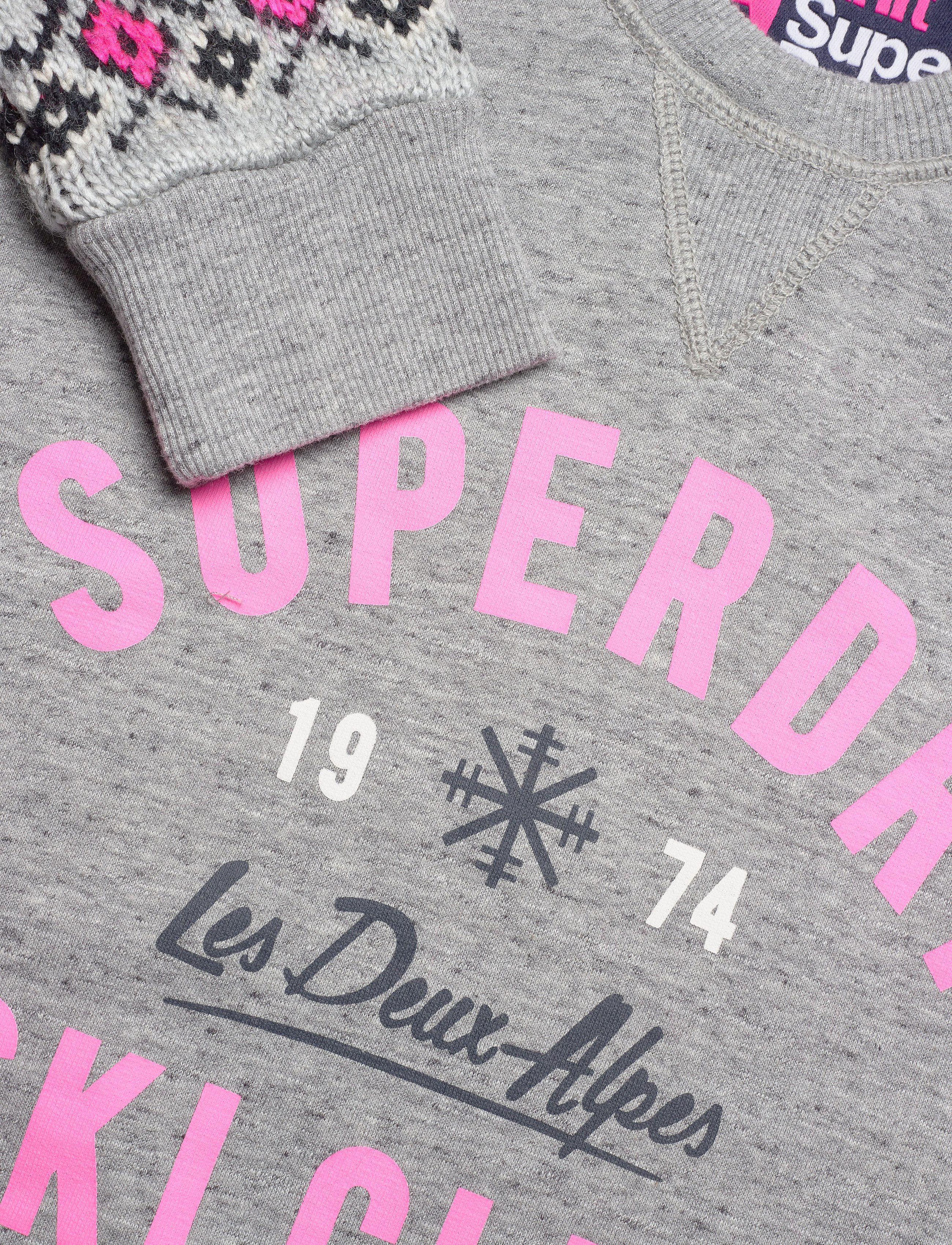 Superdry - DAKOTA FAIRISLE CREW - grey grit - 2