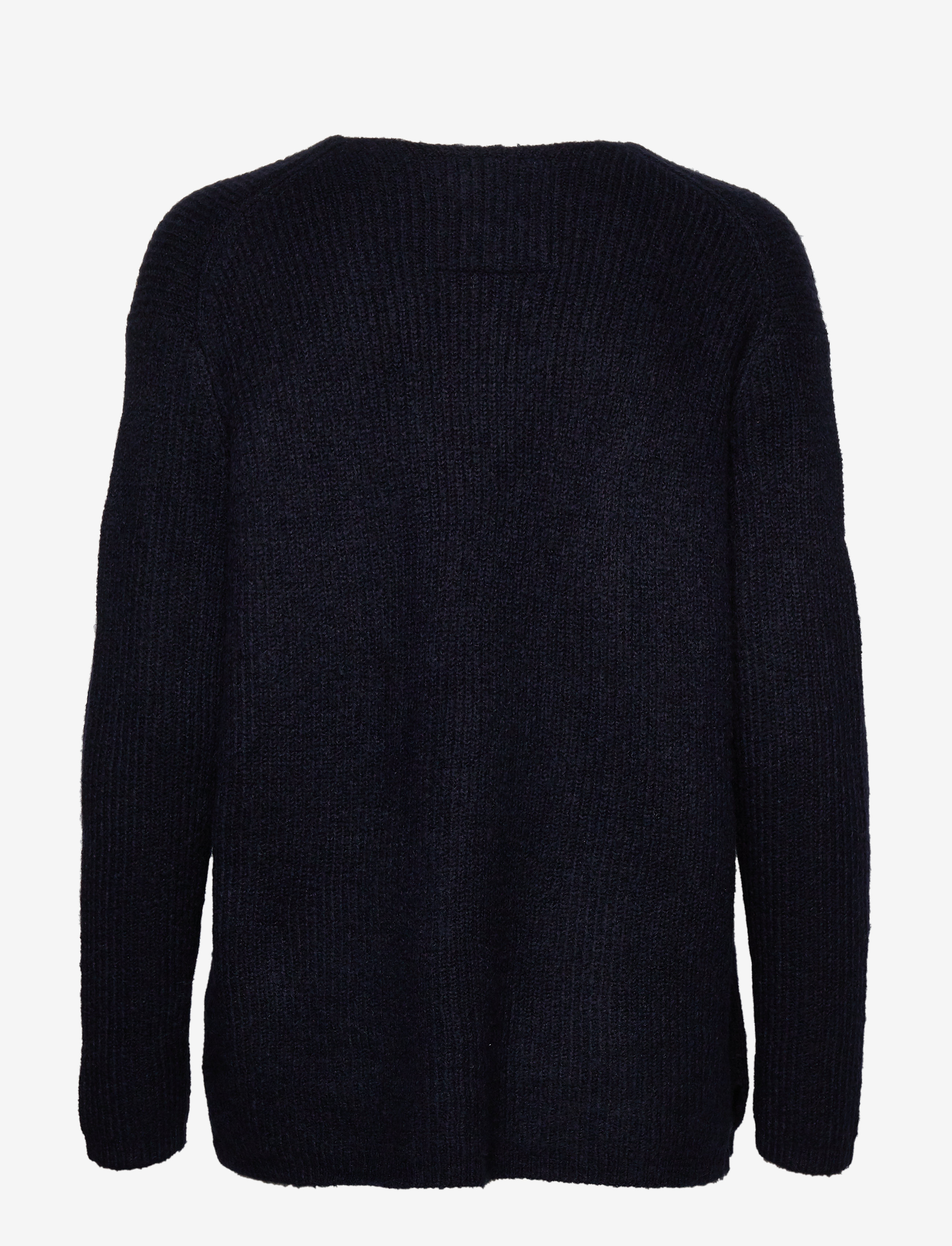 Superdry - PEYTON RIBBED VEE JUMPER - soft navy - 3