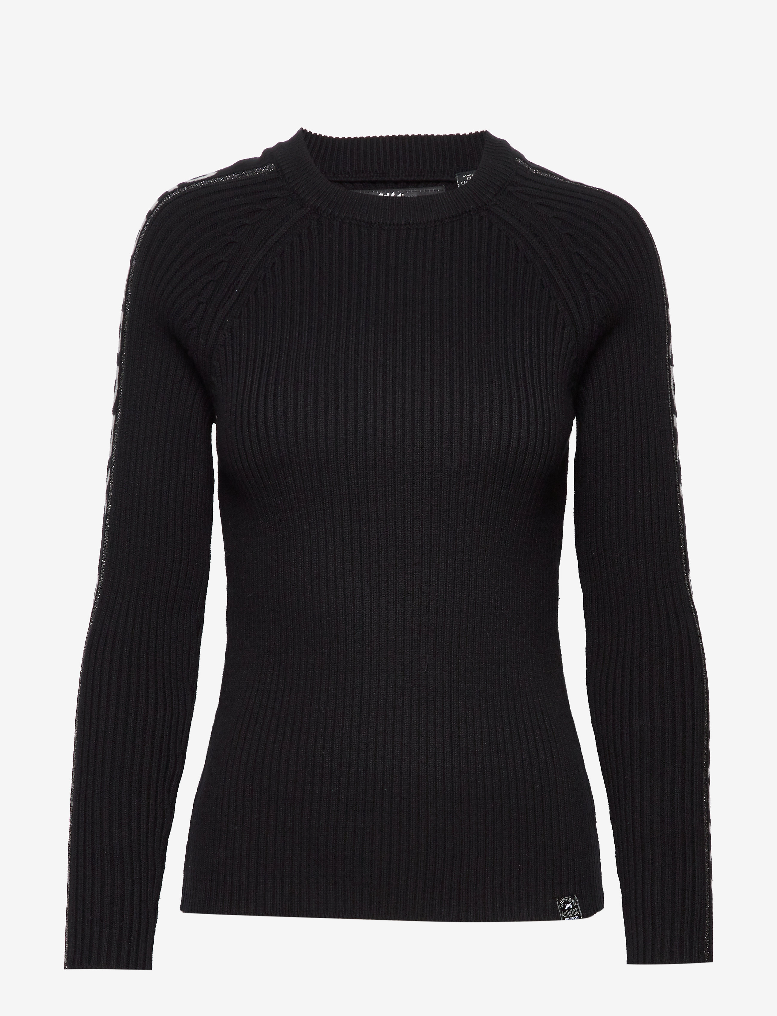 Superdry - URBAN STREET SLV LOGO JUMPER - black - 0
