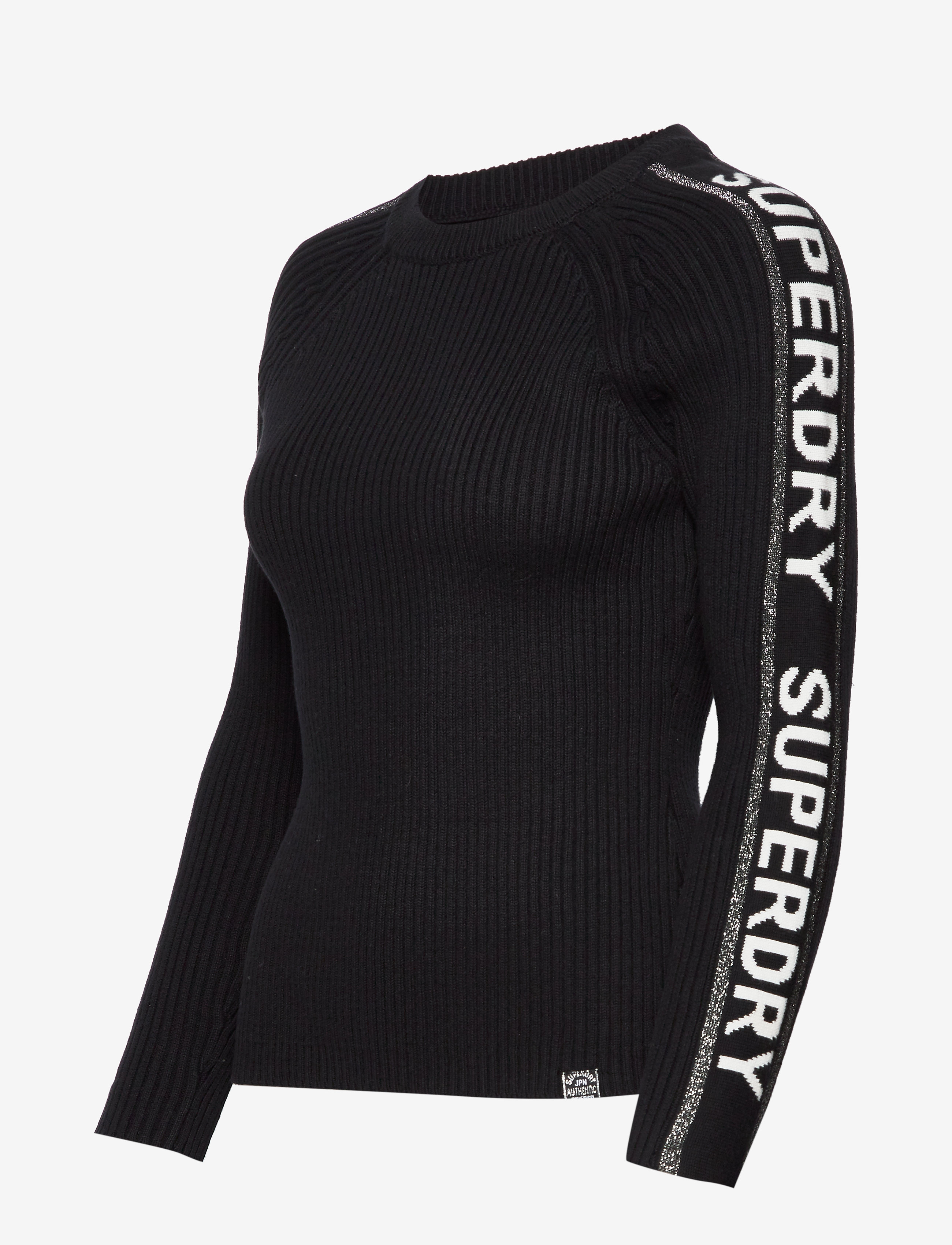 Superdry - URBAN STREET SLV LOGO JUMPER - black - 2