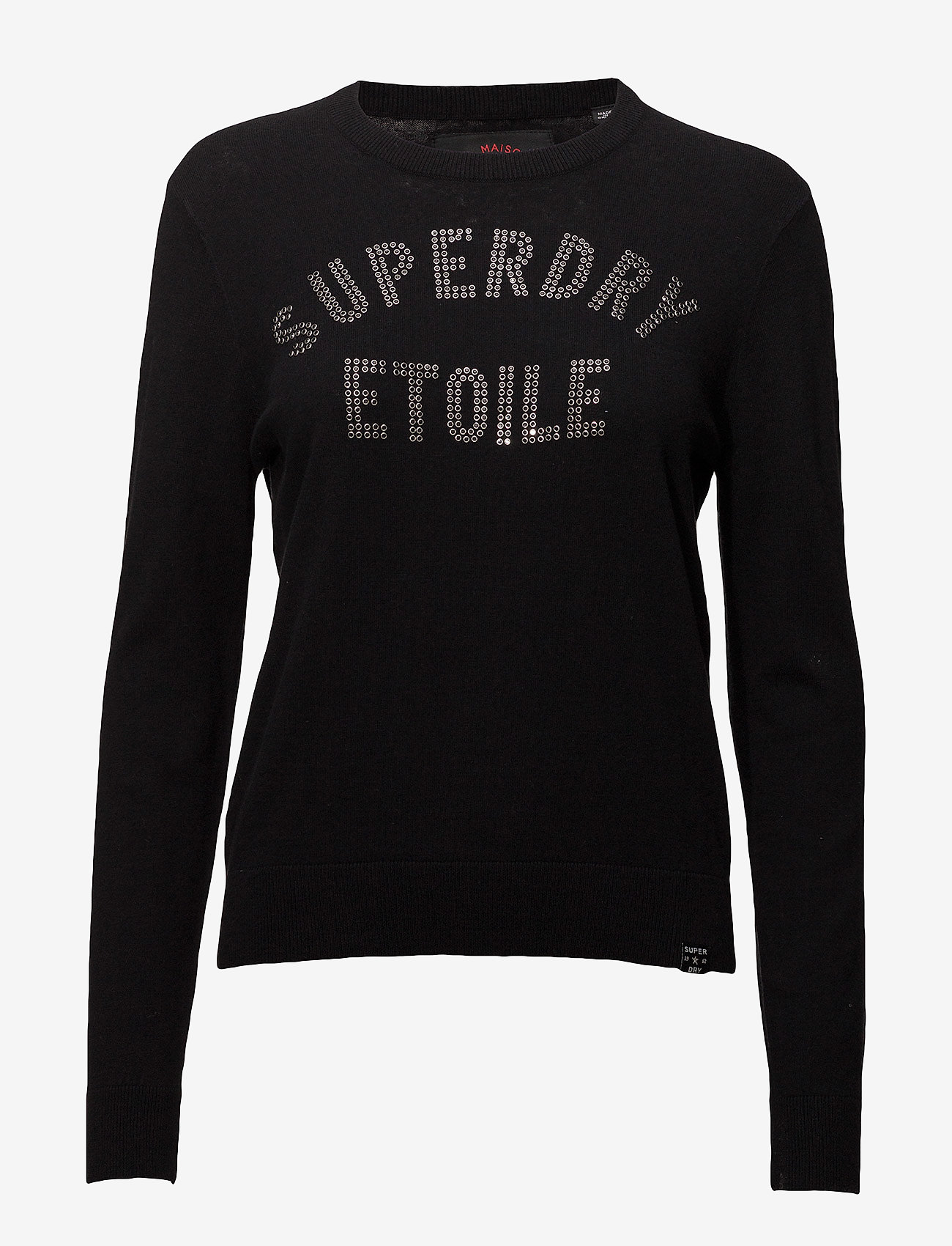 SUPERDRY GEMSTONE KNIT - BLACK