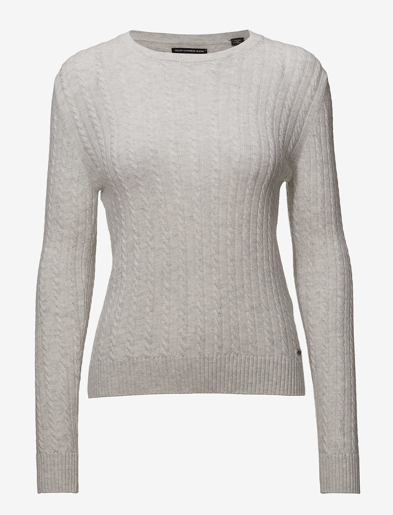 Superdry - LUXE MINI CABLE KNIT - ice marl - 0
