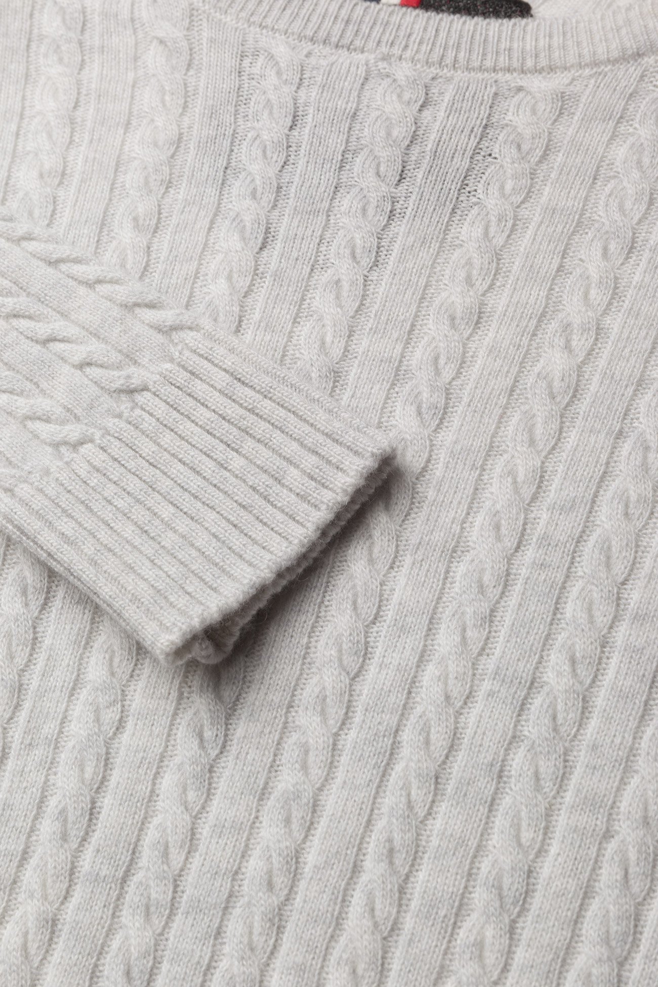 Superdry - LUXE MINI CABLE KNIT - ice marl - 2
