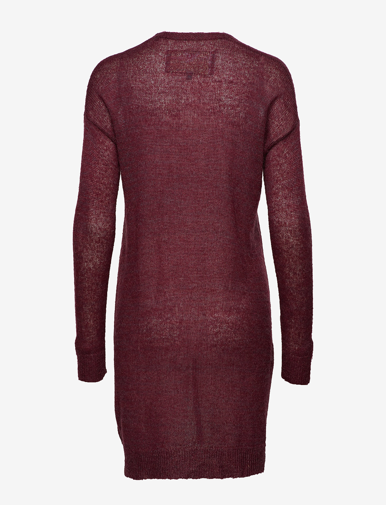 Superdry - ALPNA LONGLINE CARDIGAN - rich port - 1