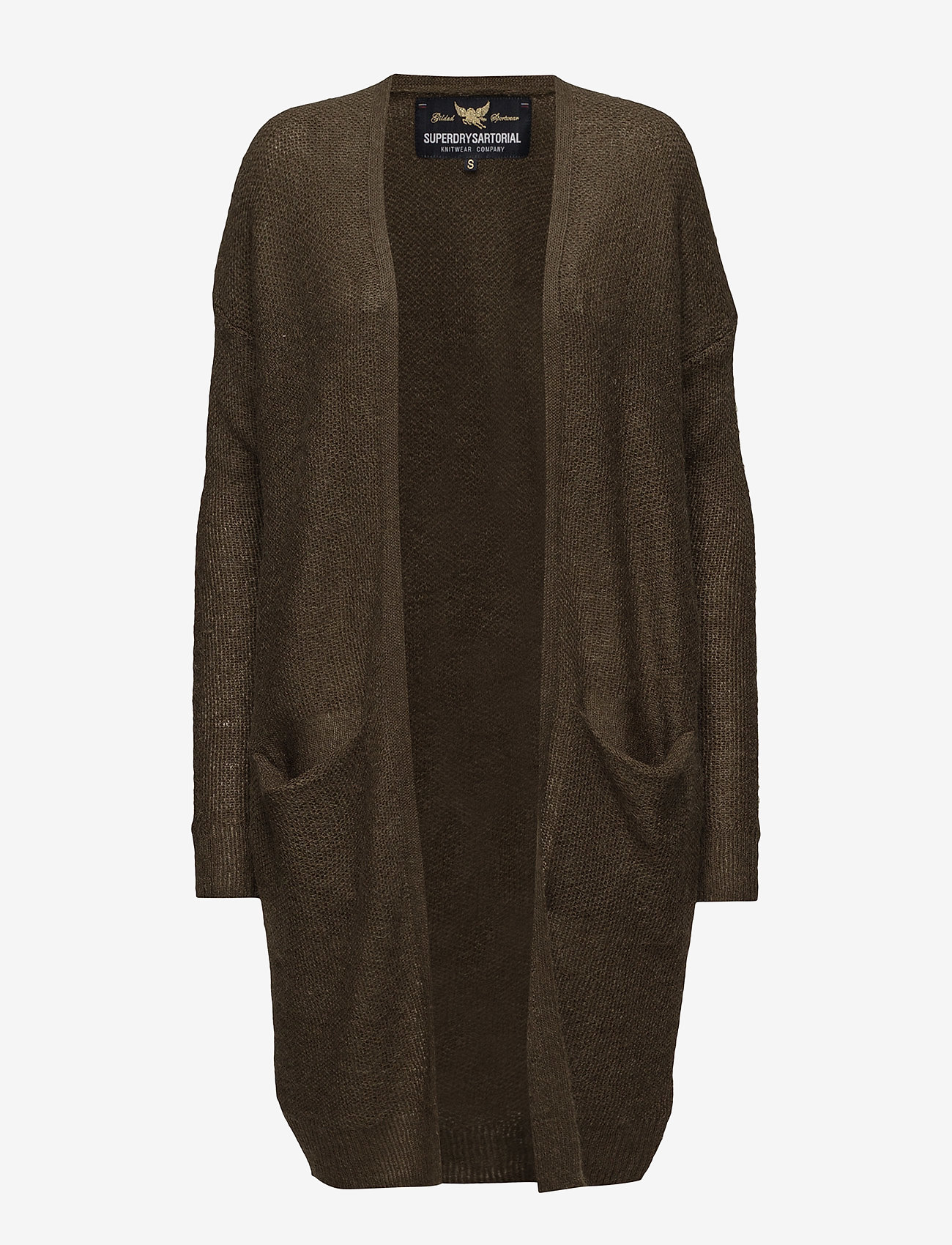 Superdry - FARGO CARDIGAN - khaki - 0