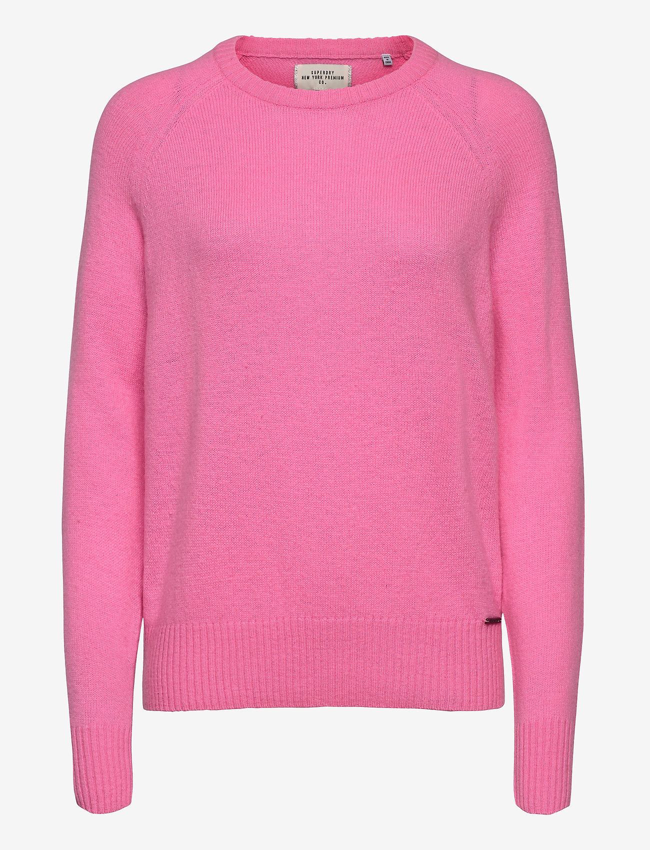 DOWNTOWN RAGLAN KNIT - MANHATTAN PINK