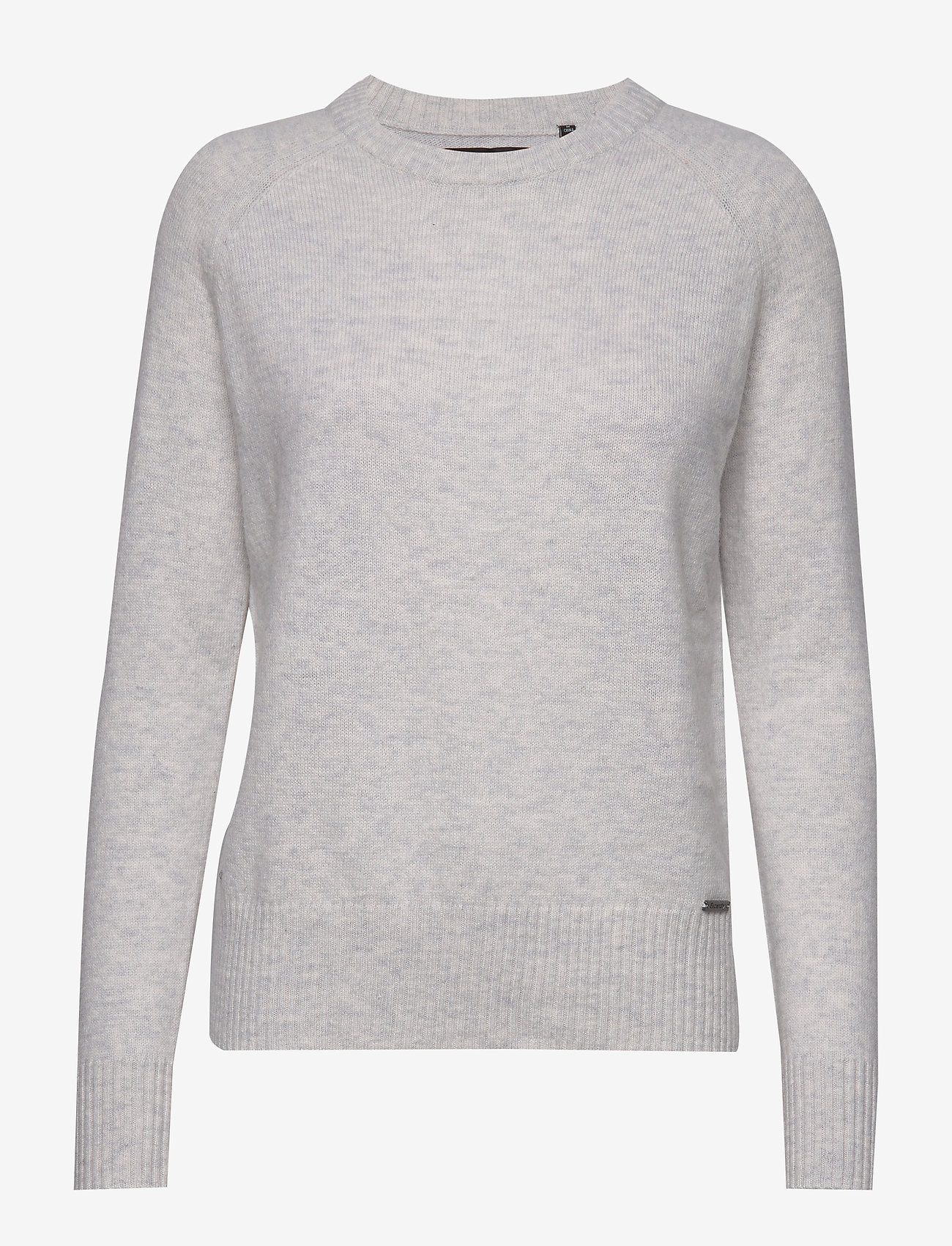 Superdry - DOWNTOWN RAGLAN KNIT - ice marl - 0