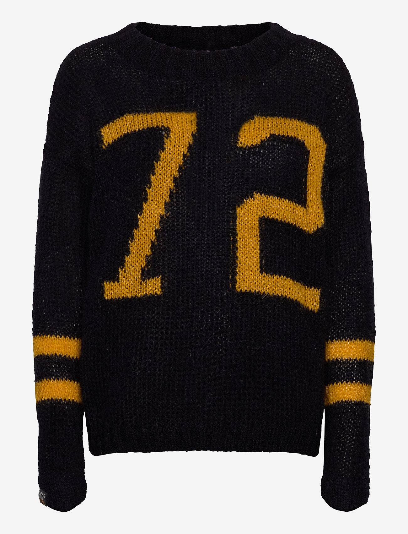 Superdry - MADISON VARSITY KNIT - navy - 0