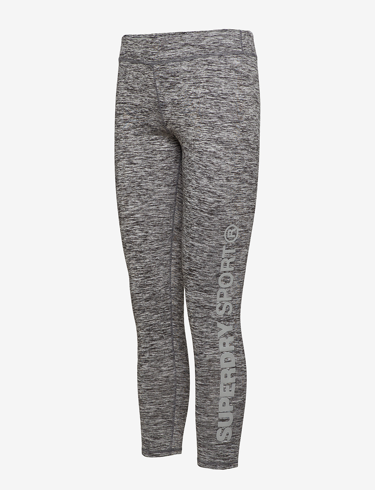 Superdry - SUPERDRY CORE GYM LEGGING - speckle charcoal - 2