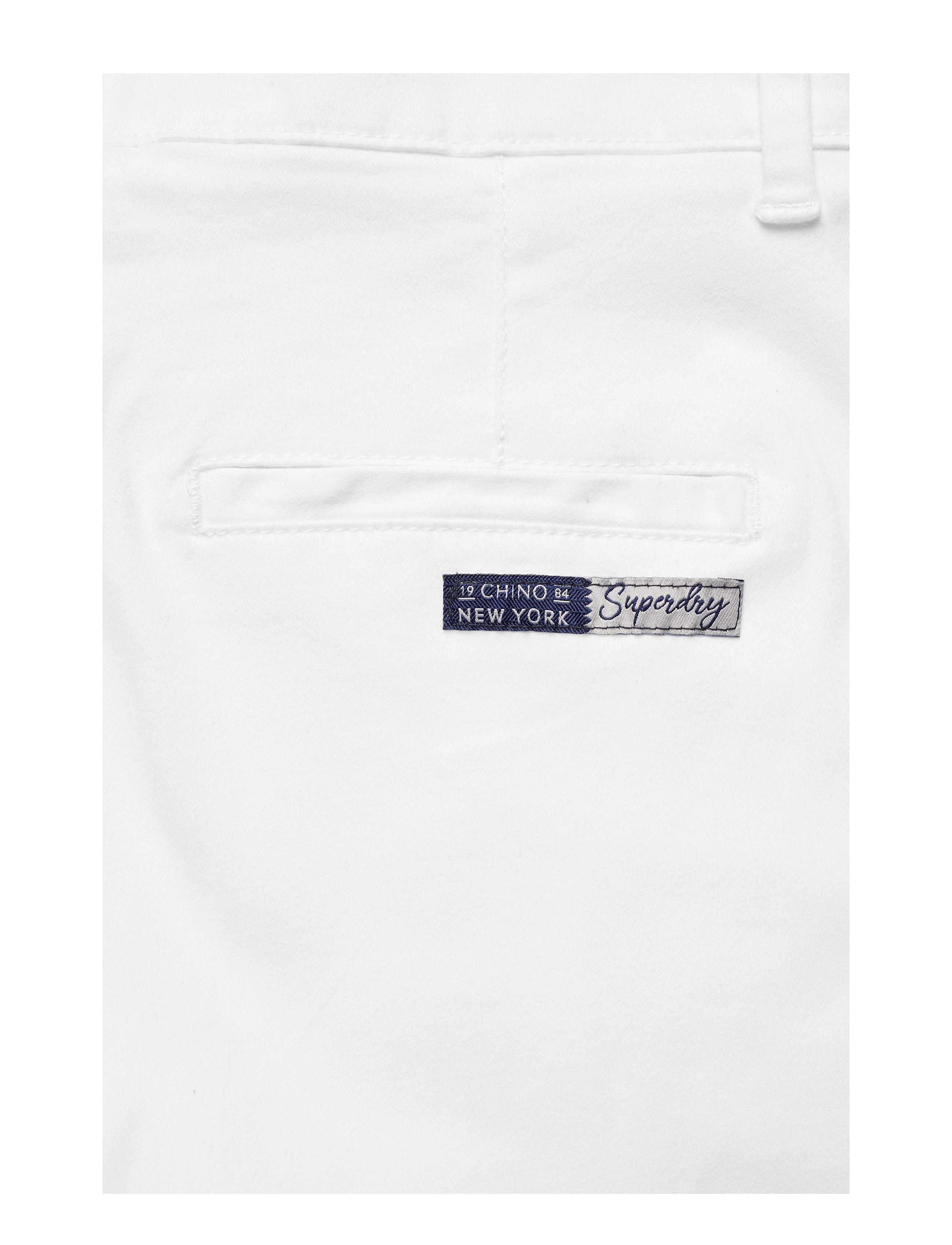 Superdry - CITY CHINO PANT - optic white - 5