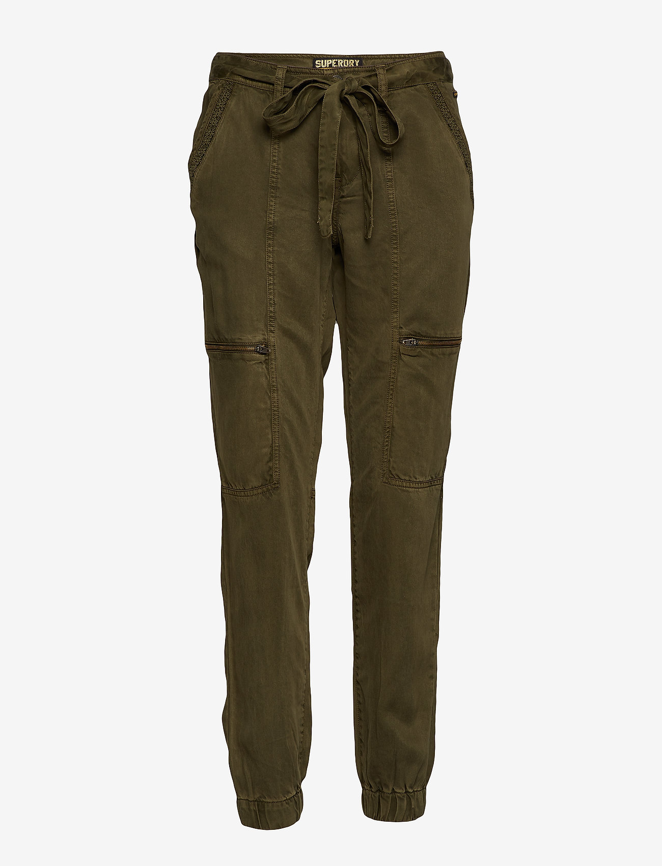 Superdry - LACE ROOKIE PANT - laurel khaki - 0