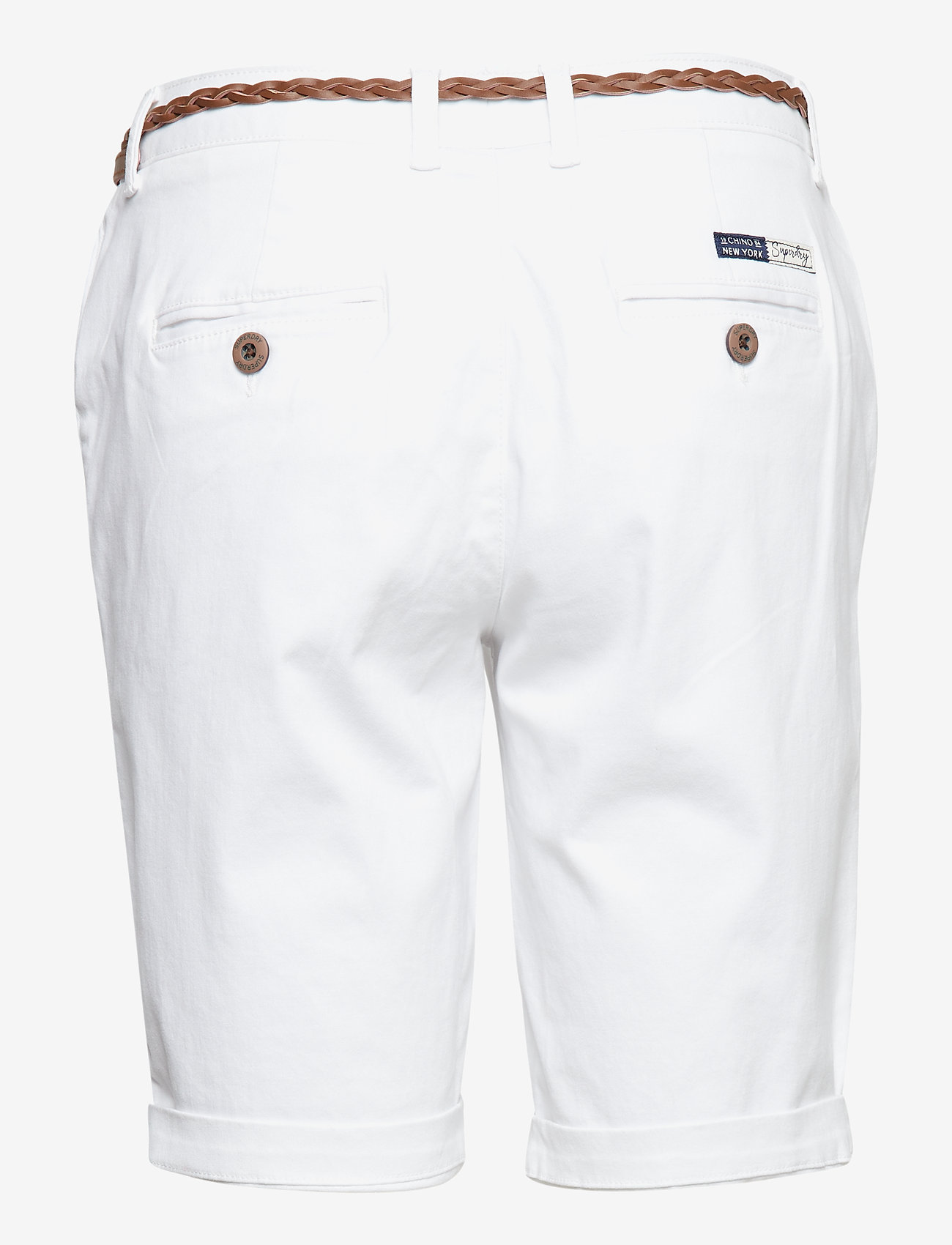 Superdry - CHINO CITY SHORT - optic white - 1
