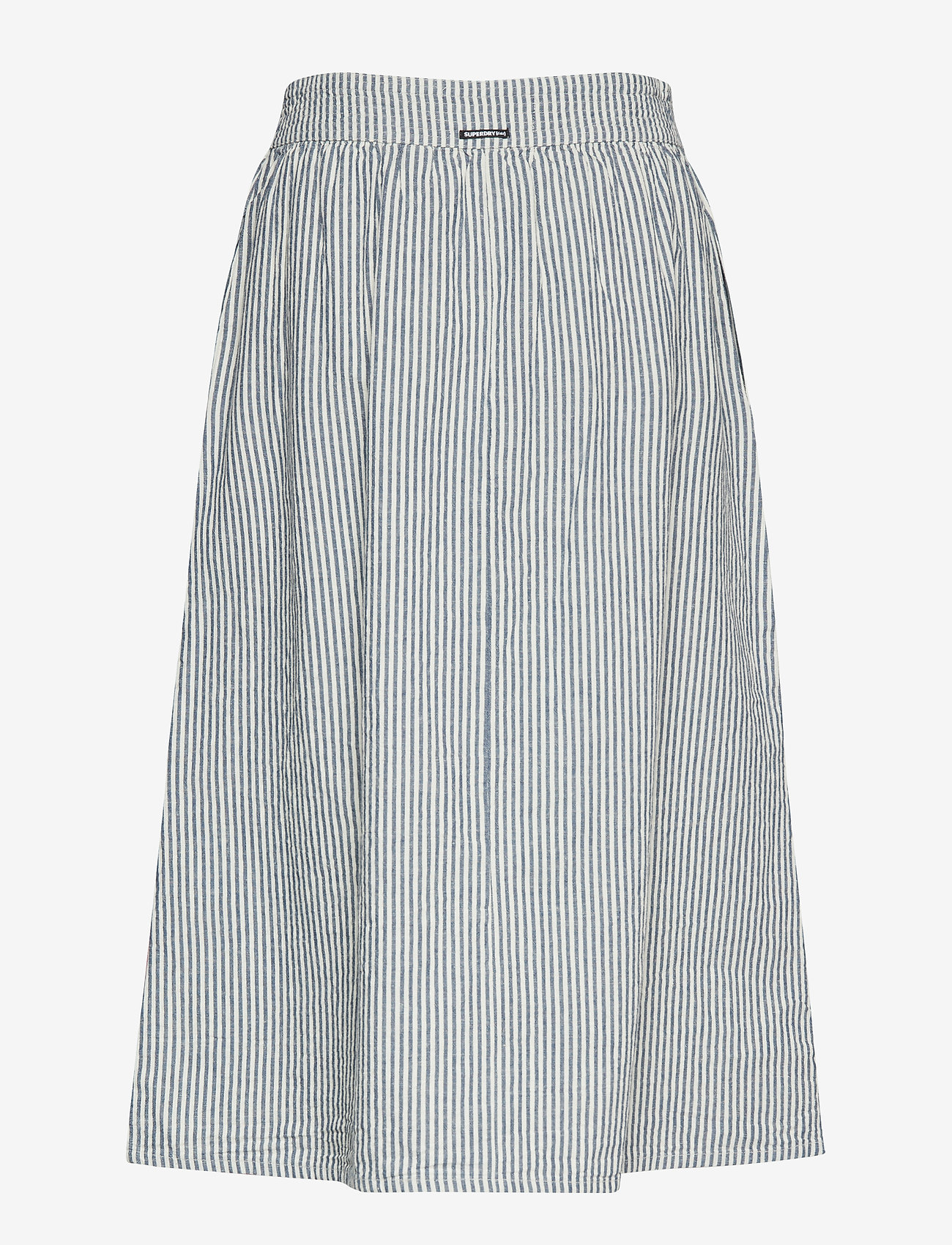 Superdry - MILA MIDI SKIRT - navy stripe - 1