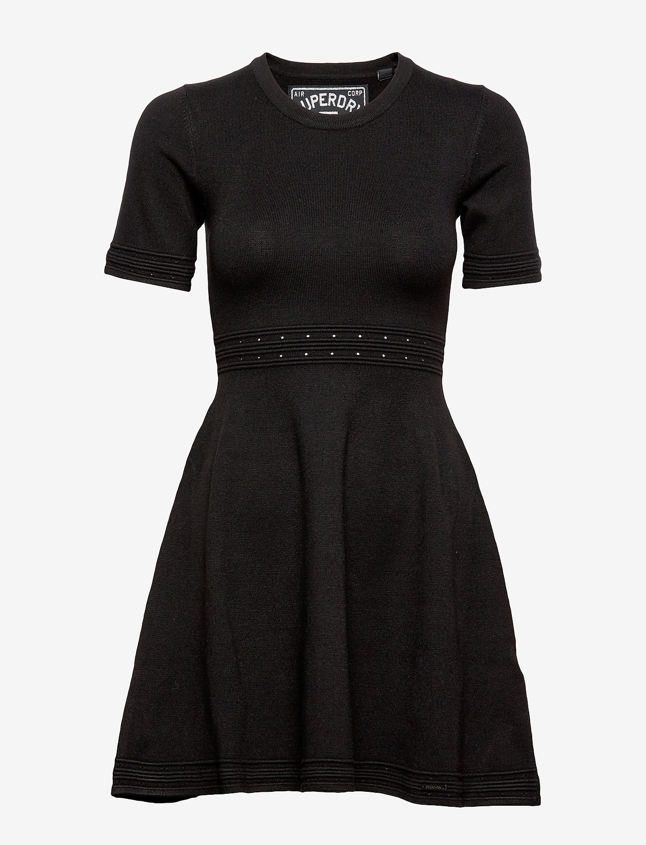 Superdry Riley Fit&flare Knitted Dress  short dresses  shop at Booztlet