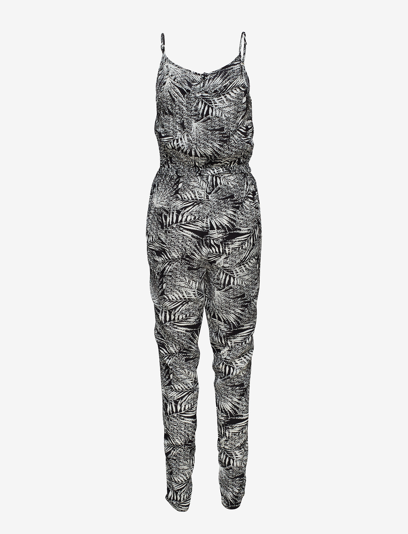 Superdry - TROPIC JUMPSUIT - tropical leaves black - 1