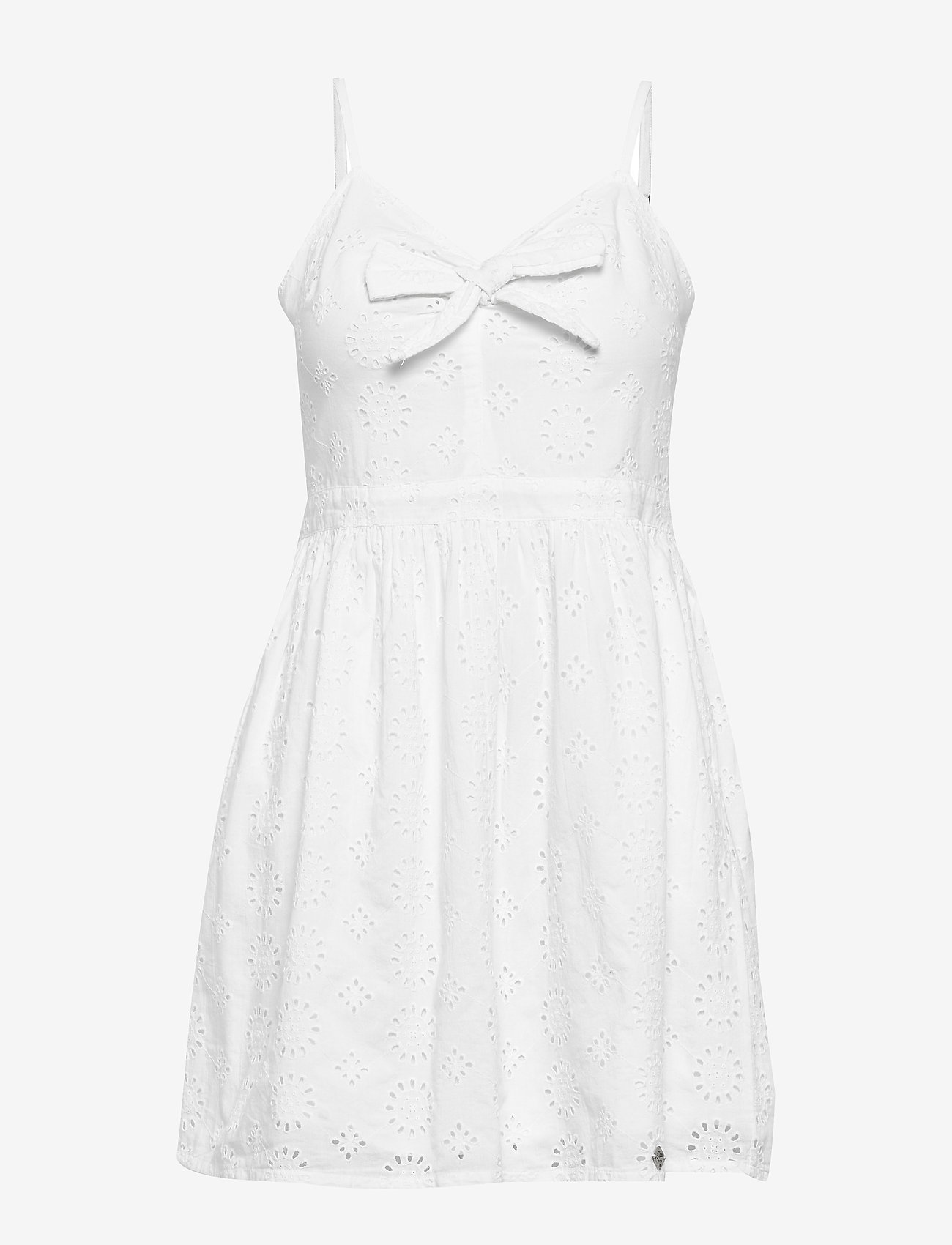 Superdry - ALICE KNOT DRESS - optic white schiffli - 0