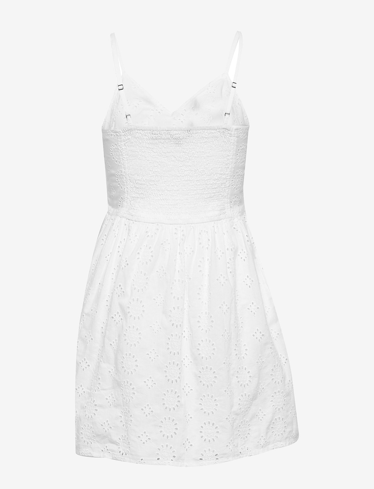 Superdry - ALICE KNOT DRESS - optic white schiffli - 2