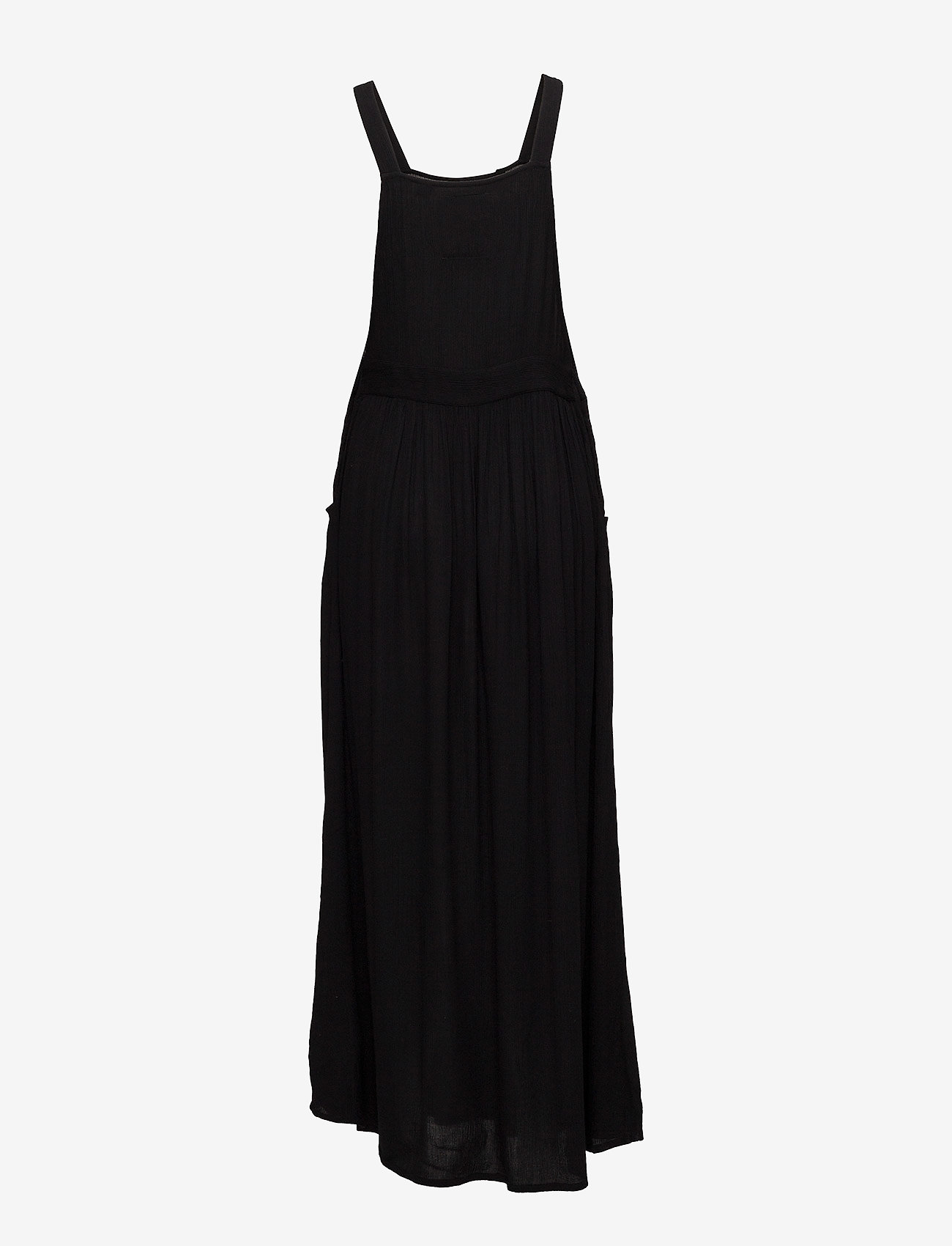 Superdry - FESTIVAL DUNGAREE MAXI DRESS - black - 1